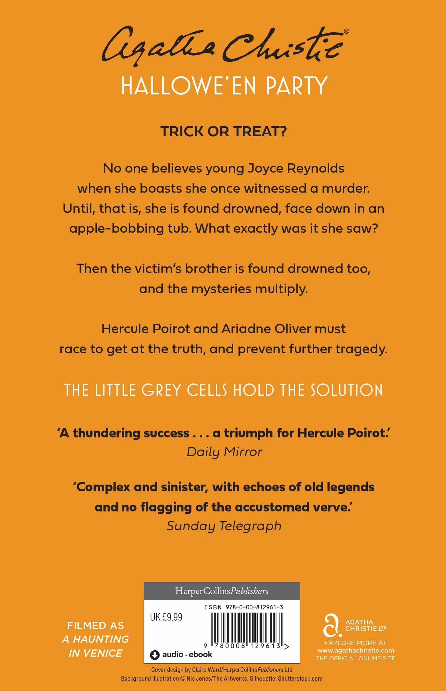 Hallowe’en Party: The Halloween mystery featuring Hercule Poirot from one of the greatest detective fiction writers of all time: 36