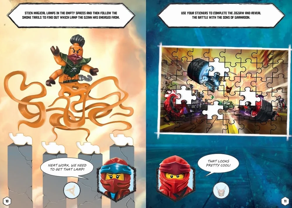LEGO® NINJAGO®: 800 Stickers: Defenders of Ninjago World