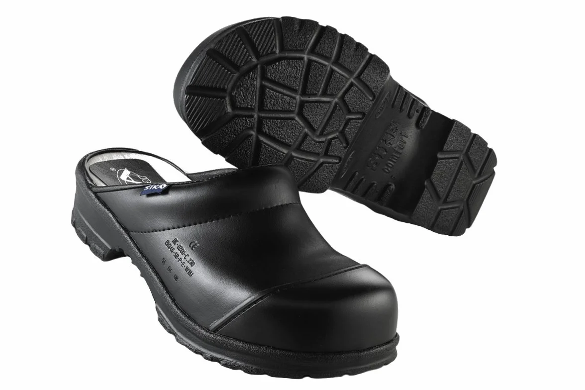Sika 54 Comfort wytrzymałe chodaki – szerokie dopasowanie, drewniany wpierdol, idealne do rolnictwa, leśnictwa, rybołówstwa, przemysłu lekkiego, ciężkiego, budownictwa, rzemiosła, transportu i magazynów
