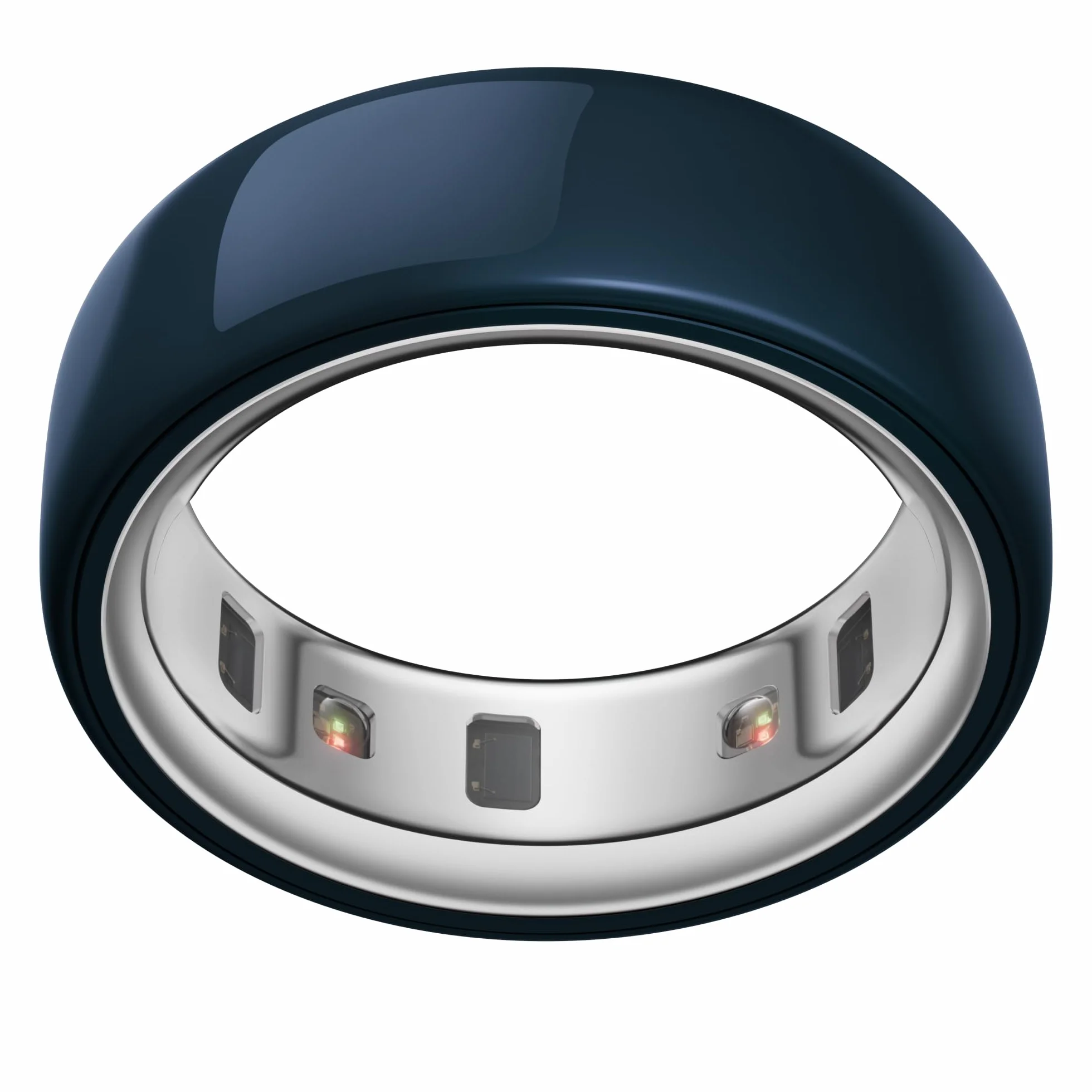 Oura Ring 4 Ceramic - Midnight - Rozmiar 8 - Połączony pierścień - Znajdź swój rozmiar za pomocą pierścienia Oura Ring 4