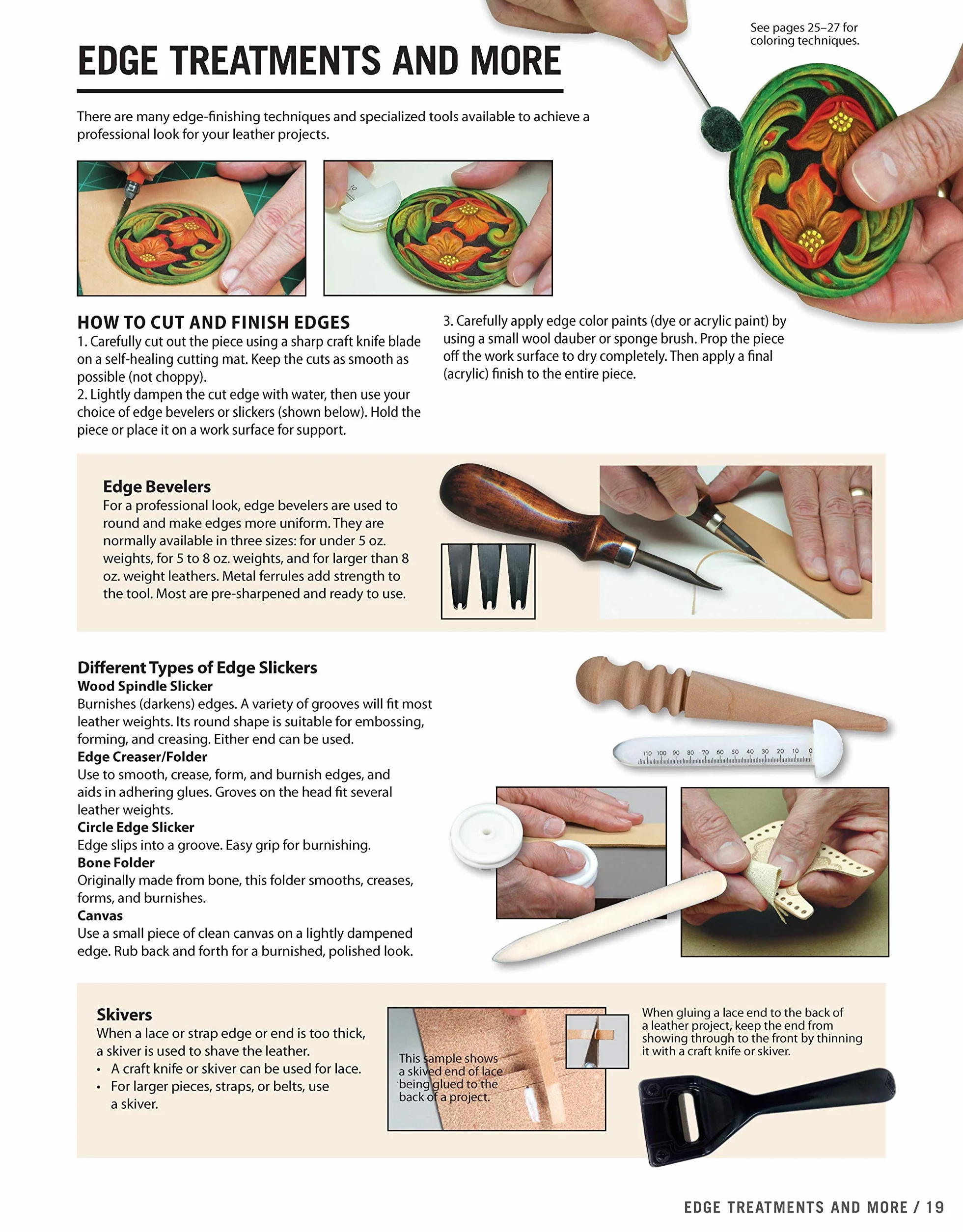 Get Started in Leather Crafting: Step-By-Step Techniques and Tips for Crafting Success