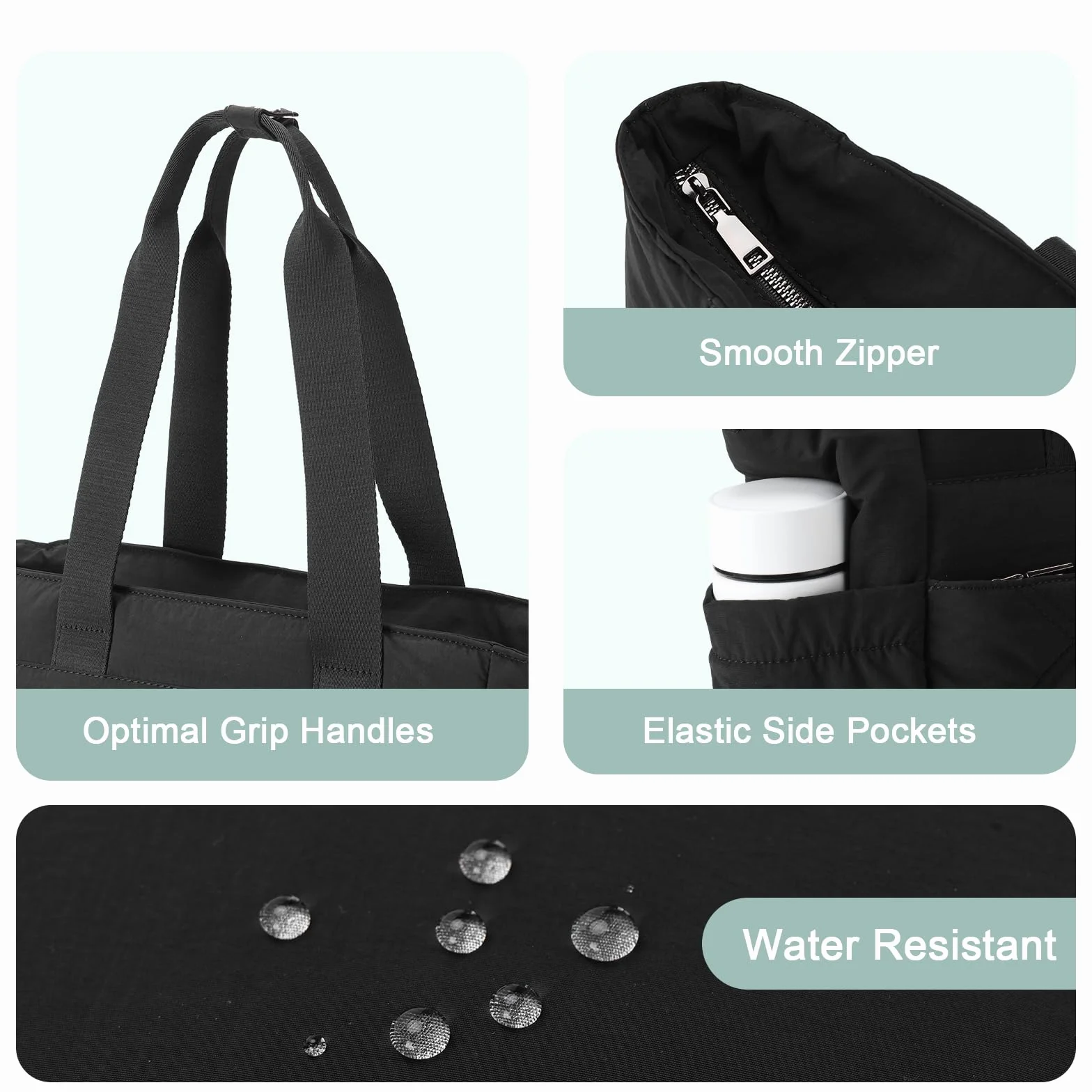Chase Chic Torebka damska, duża torba na laptopa o przekątnej ekranu 15,6", do pracy, podróży