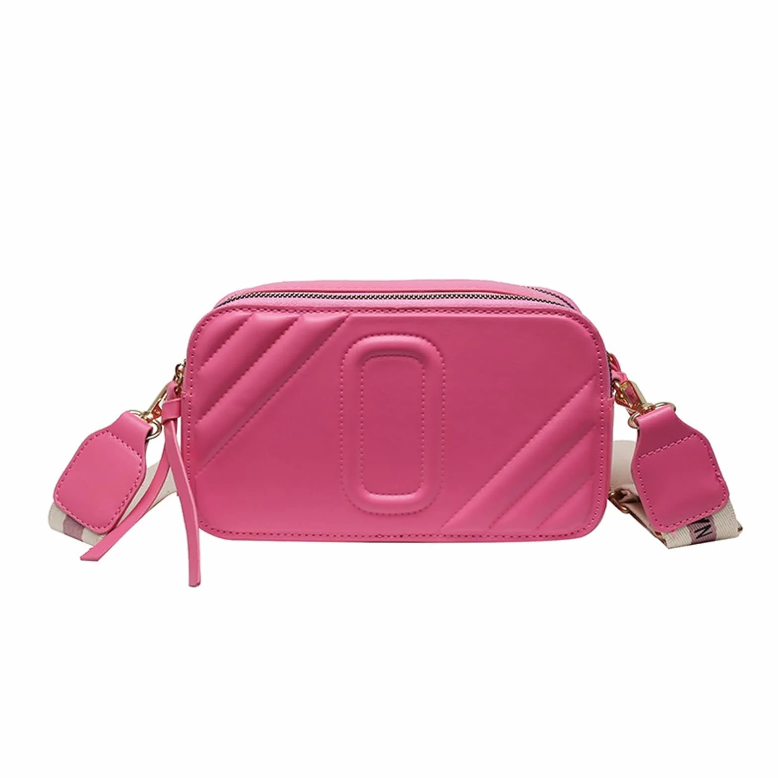Damskie torby na ramię Vintage Women Crossbody Bag Soft PU Leather Luxury Handbags Women Bags Designer Female Small Messenger Shoulder Bag(Pink)