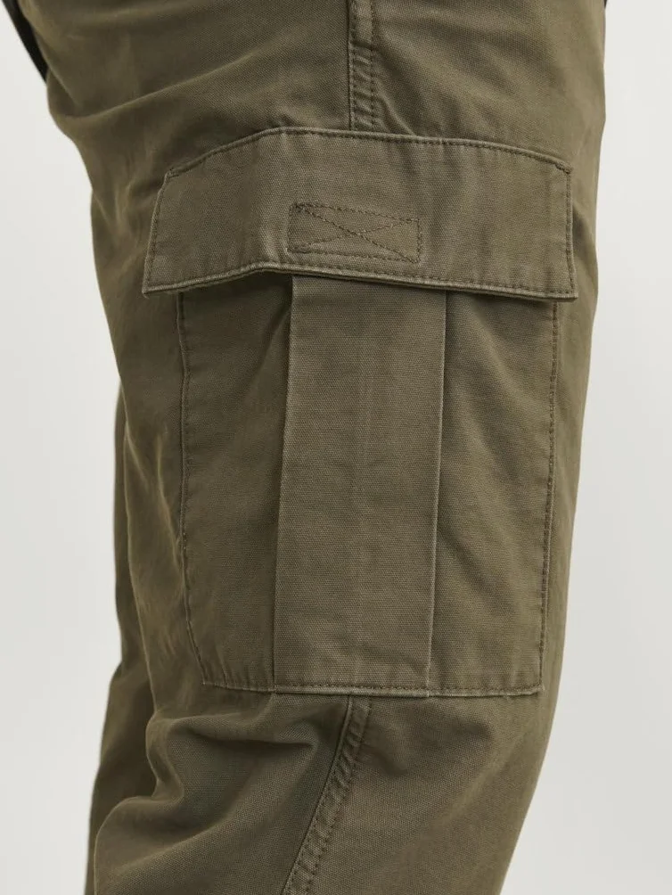 JACK&JONES PLUS Jpstkane Jjbarkley Cargo Pant Noos Pls - bojówki Mężczyźni