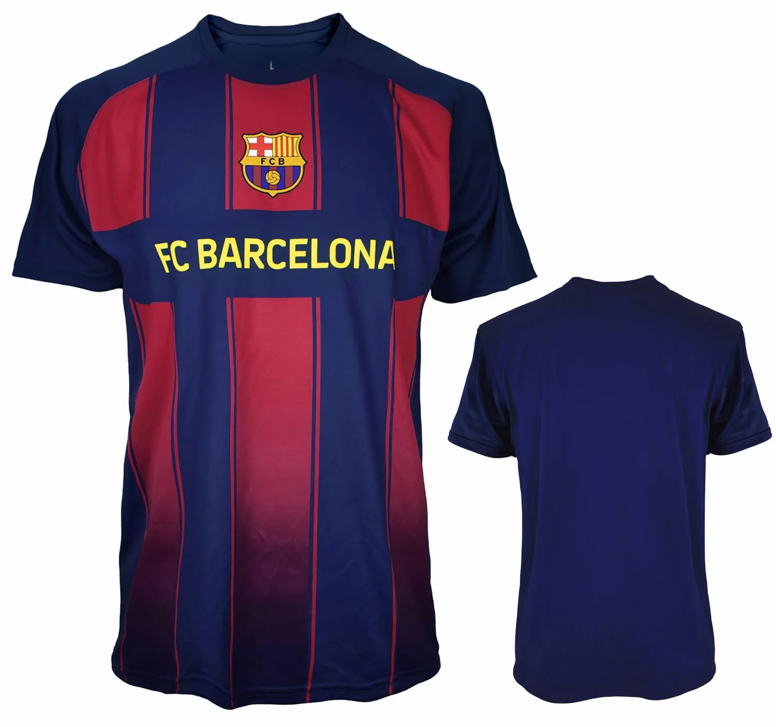 FCB Koszulka piłkarska FC Barcelona na sezon 2025/26, oficjalna replika koszulki stadionowej dla dorosłych, młodzieży i dzieci
