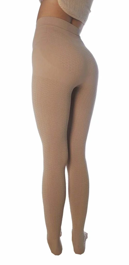 Lipedema Legginsy kompresyjne na obrzęk limfatyczny, wyszczuplające (Kl1, 18-21 mmHg)