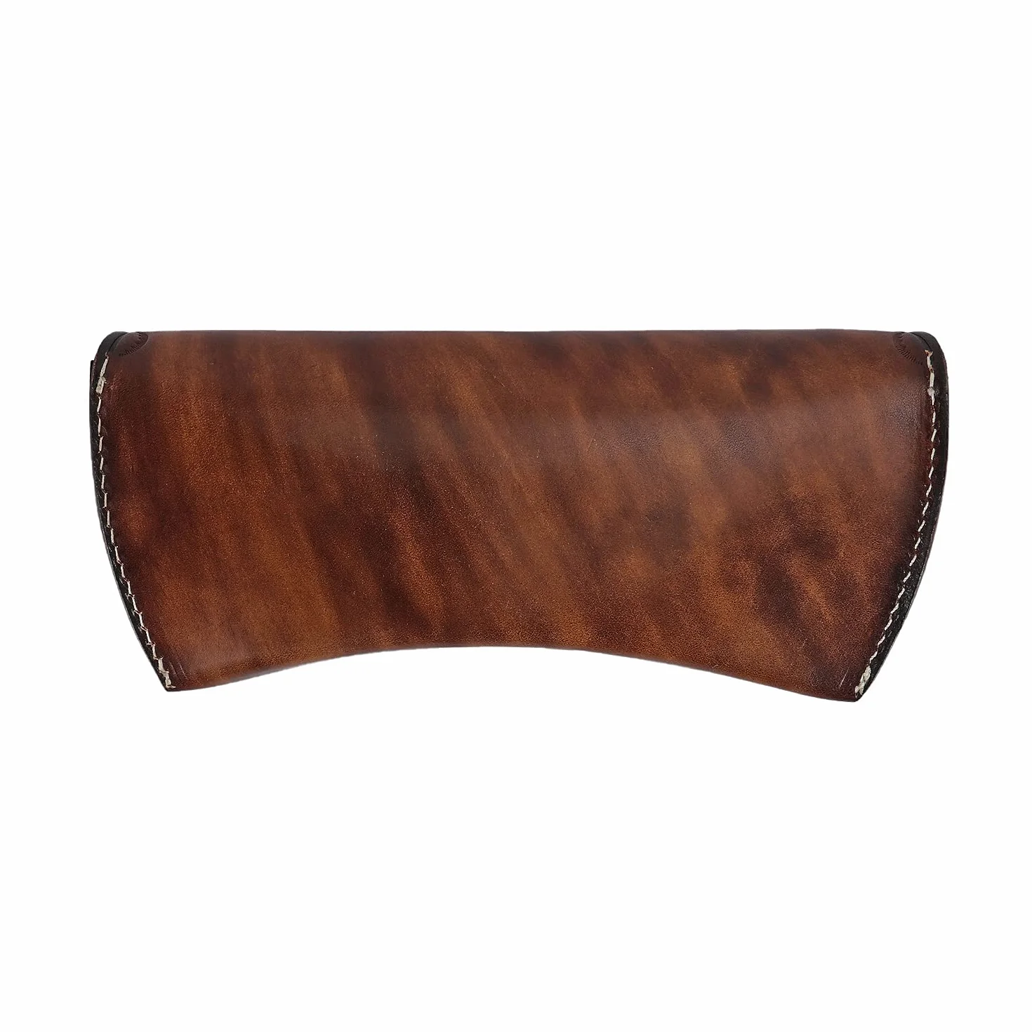 TOURBON Unisex Deluxe skórzane etui na okulary twarde pudełko do przechowywania okularów do czytania