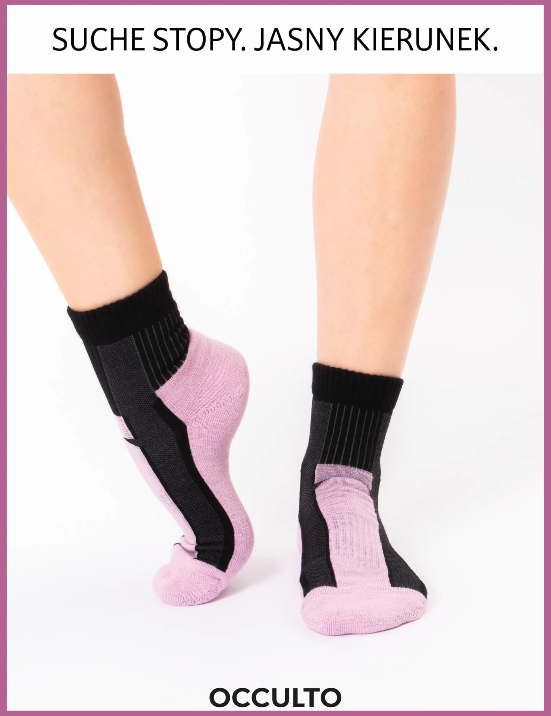 Occulto merino skarpety turystyczne damski & męskie 3 pak (model: Makalu)