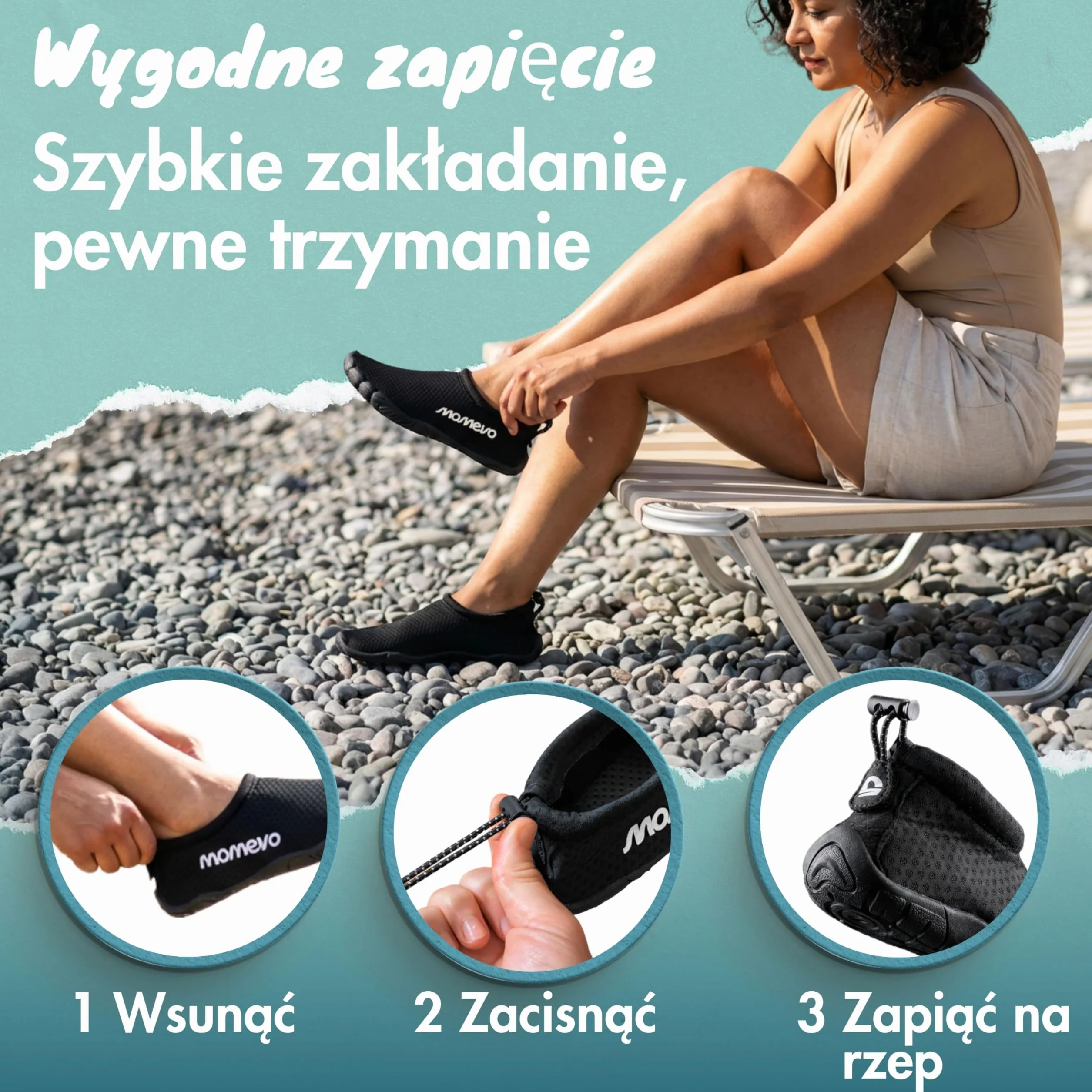 WaterMates buty kąpielowe dla kobiet i mężczyzn – lekkie, antypoślizgowe buty do wody z szerokim noskiem, szybkoschnące, na plażę, basen i do morza