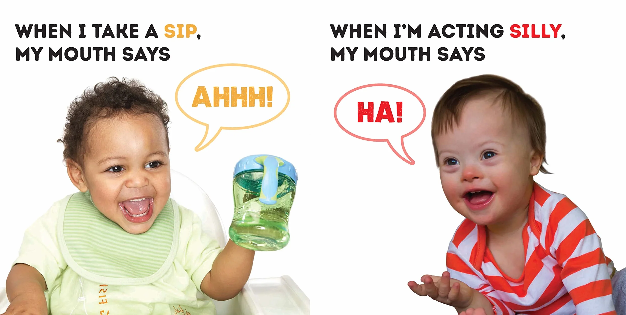 My First Learn-To-Talk Book: Teach Speech, from Sounds to Words!