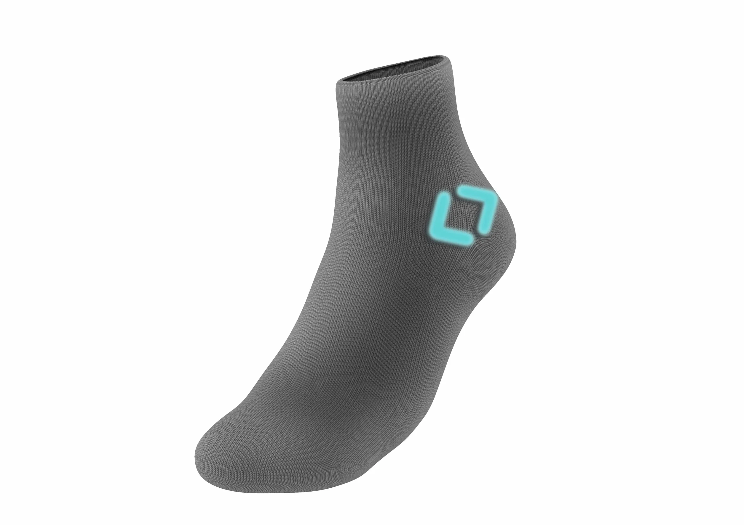 UYN W Ski One Merino Socks szare - Merino wygodne, ciepłe damskie skarpety narciarskie, rozmiar 37-38 - kolor szary melanż - biały