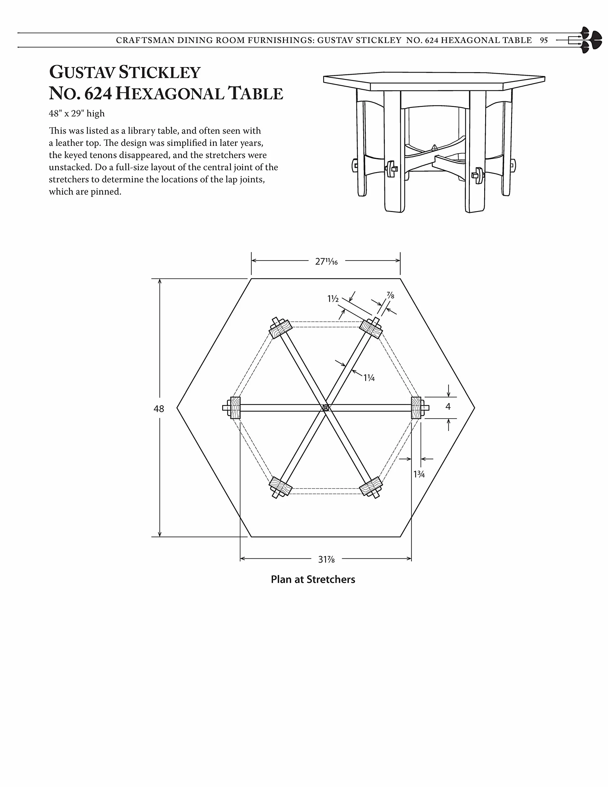 Great Book of Shop Drawings for Craftsman Furniture, Revised & Expanded Second Edition: Authentic and Fully Detailed Plans for 61 Classic Pieces