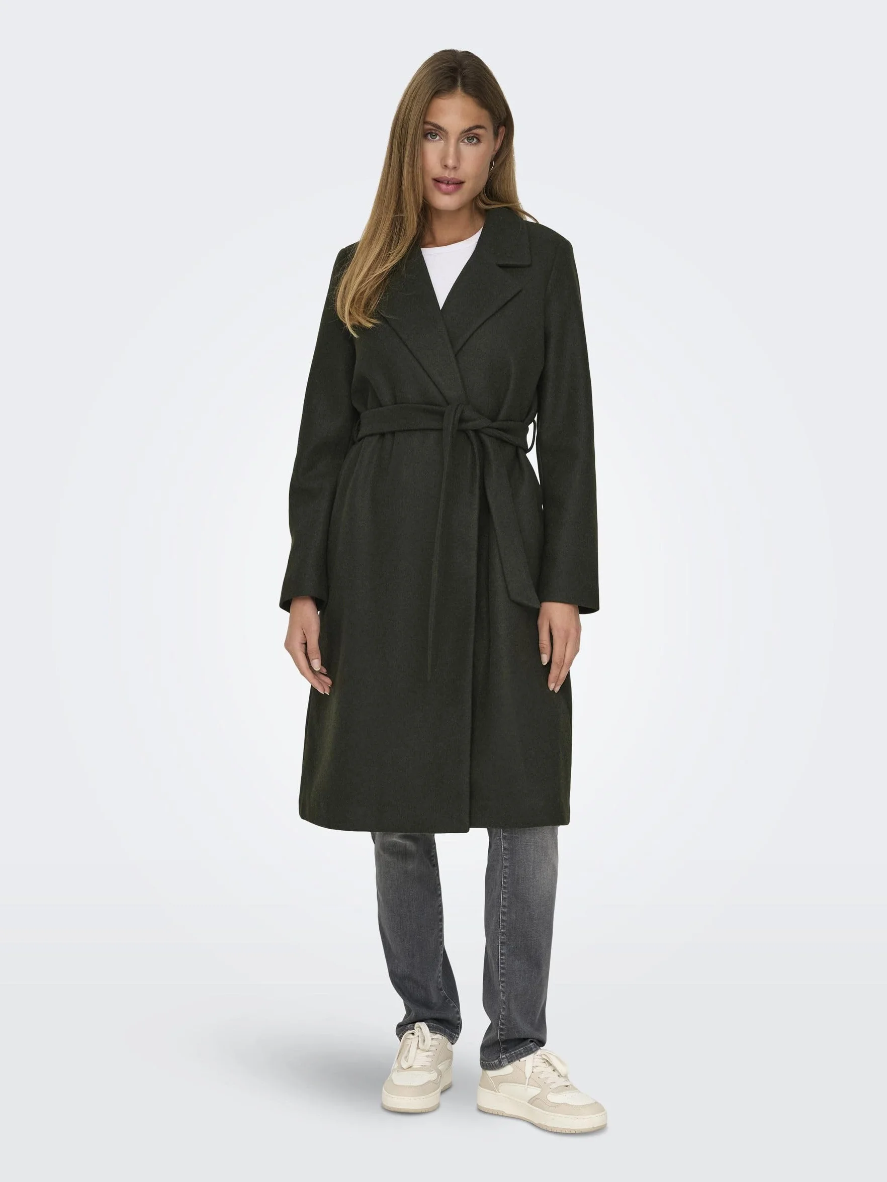 ONLY Płaszcz Kobiety Onlalvilda Life Wrap Coat Otw