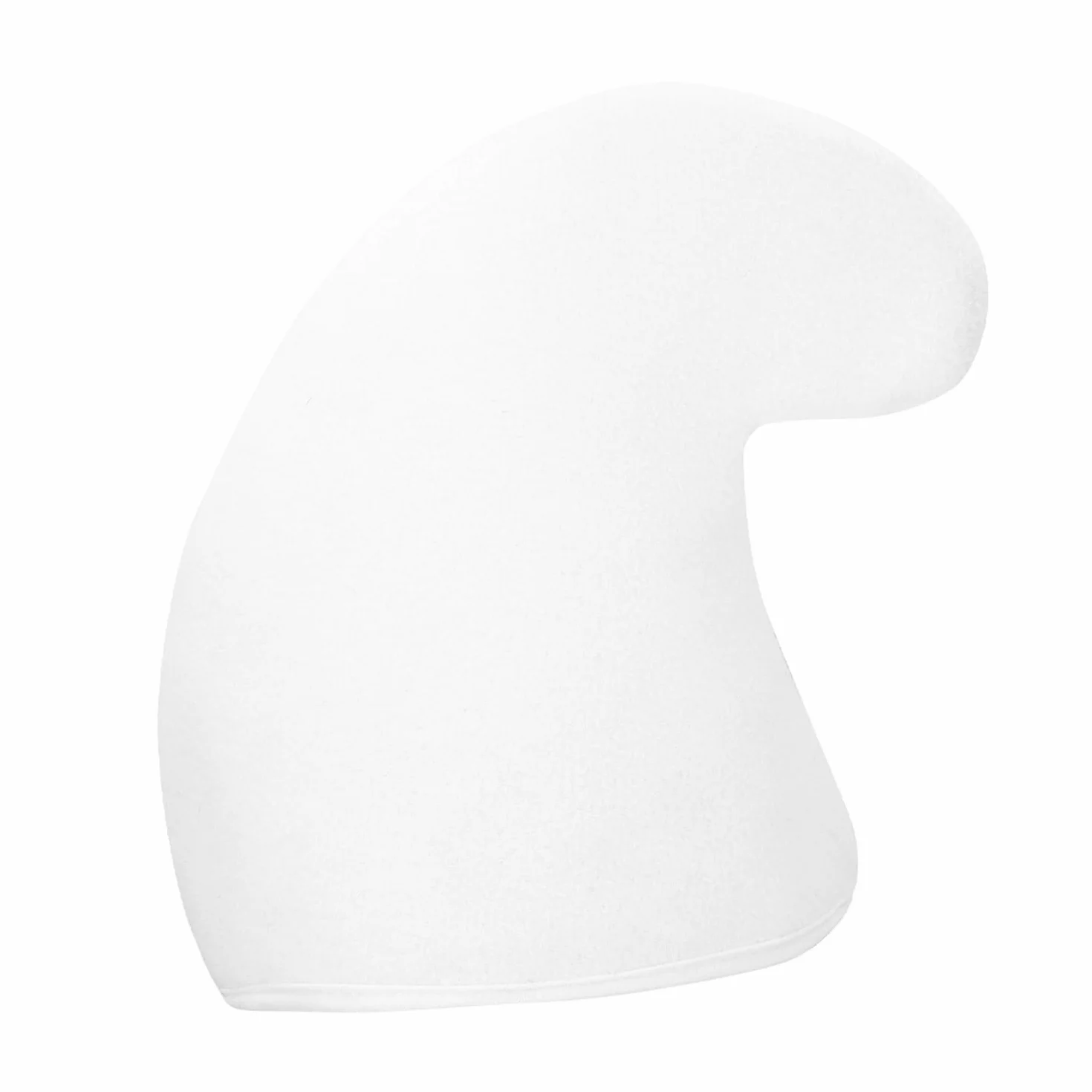 Boland 01354 - filcowa czapka krasnoludkowa, biała, unisex, kapelusz, czapka, bajka, gnom, kostium, karnawał, impreza tematyczna