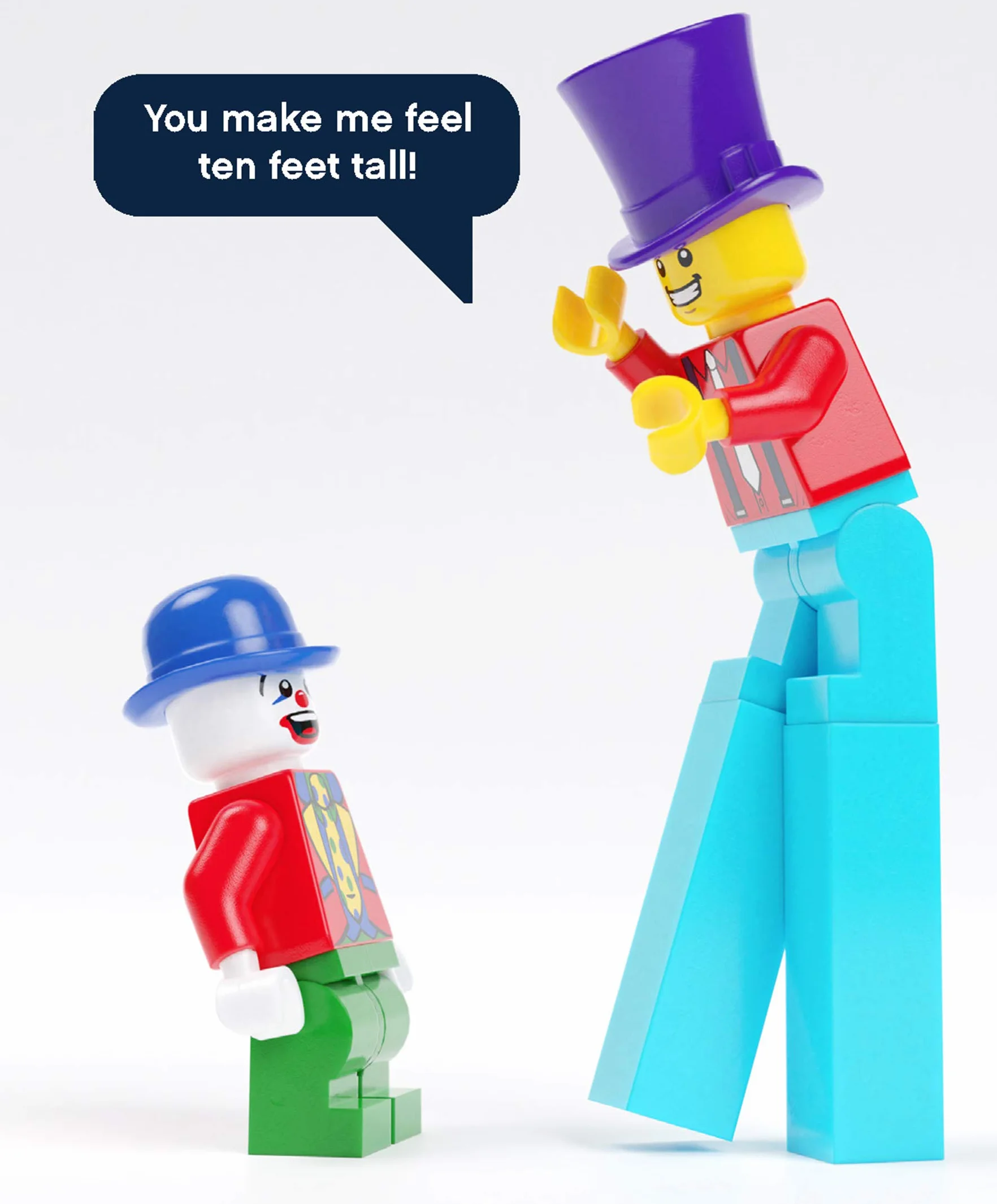 LEGO® Minifigure Notes: 20 Notecards and Envelopes