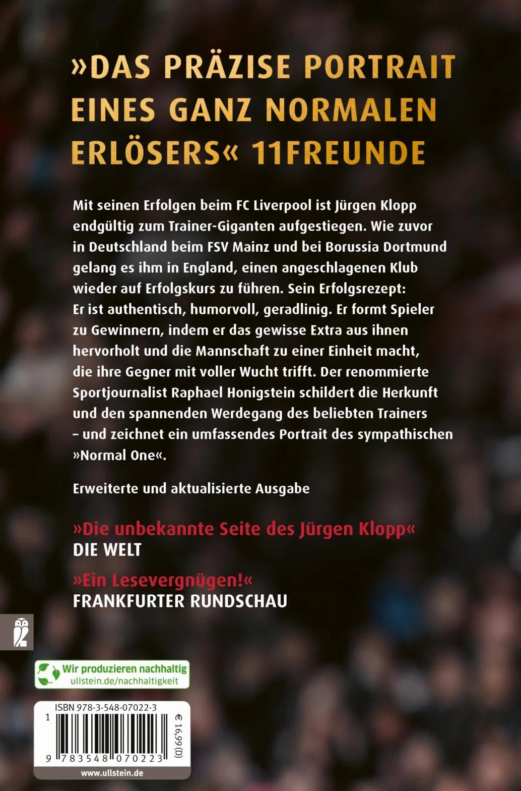 'Ich mag, wenn's kracht.': Jürgen Klopp. Die Biographie | Die 2024 aktualisierte Biographie der Trainerlegende