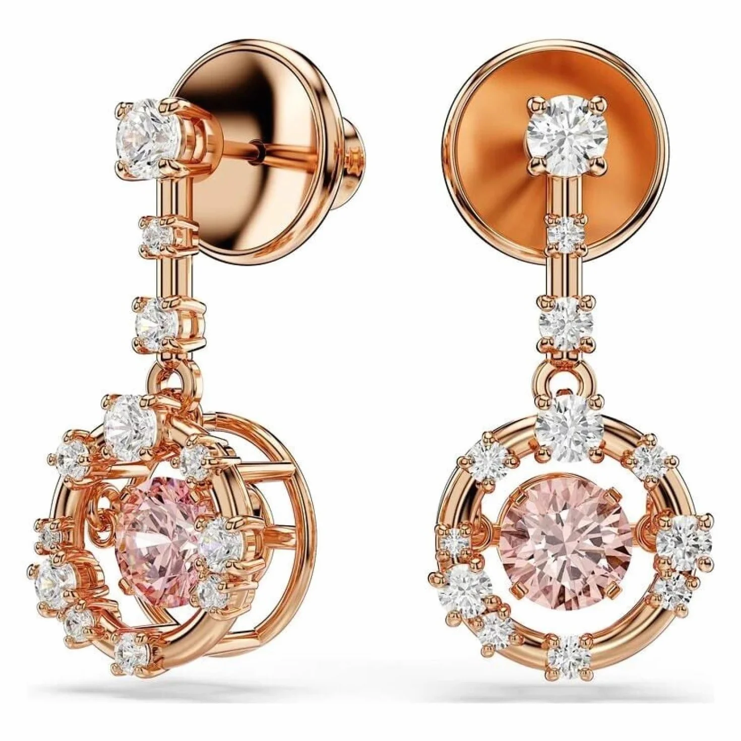 DE BRINCOS Swarovski, Metal COMUM