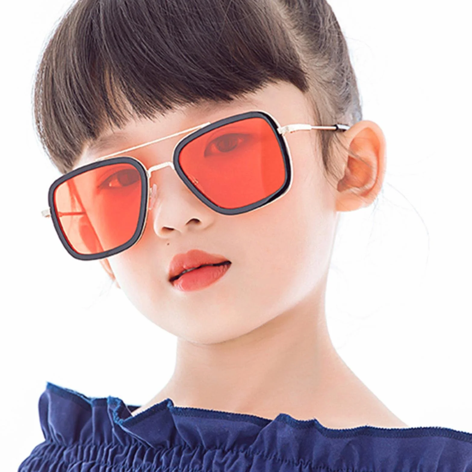Okulary Iron Man Tony Stark Okulary przeciwsłoneczne dla dzieci Okulary przeciwsłoneczne dla dzieci Fashion Girls Kids Okulary przeciwsłoneczne Odcienie w wieku 5-12 lat