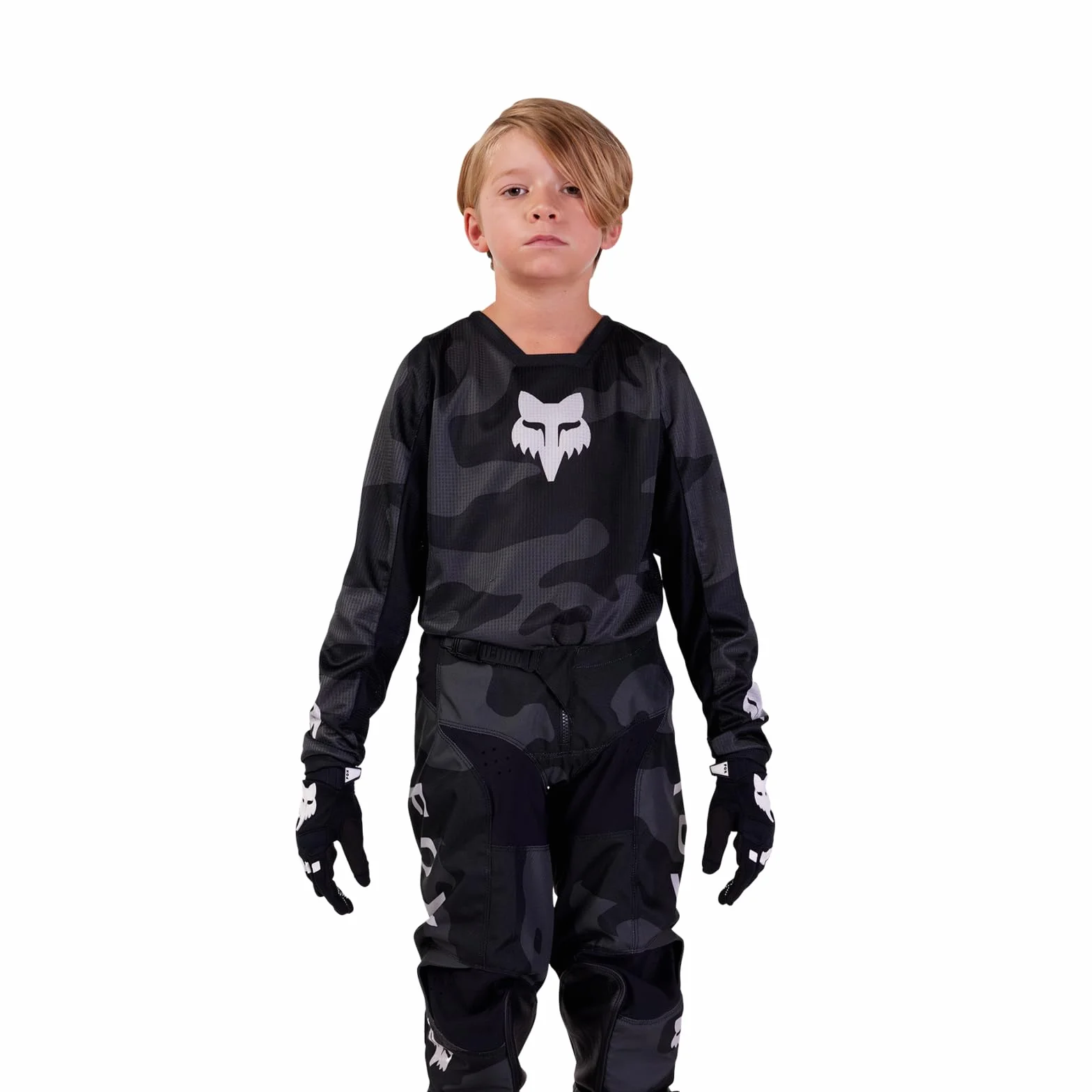 FOX Racing BLUFFOX Junior 180 BNKR Black Camo YXL, bluza unisex dla dorosłych, XL
