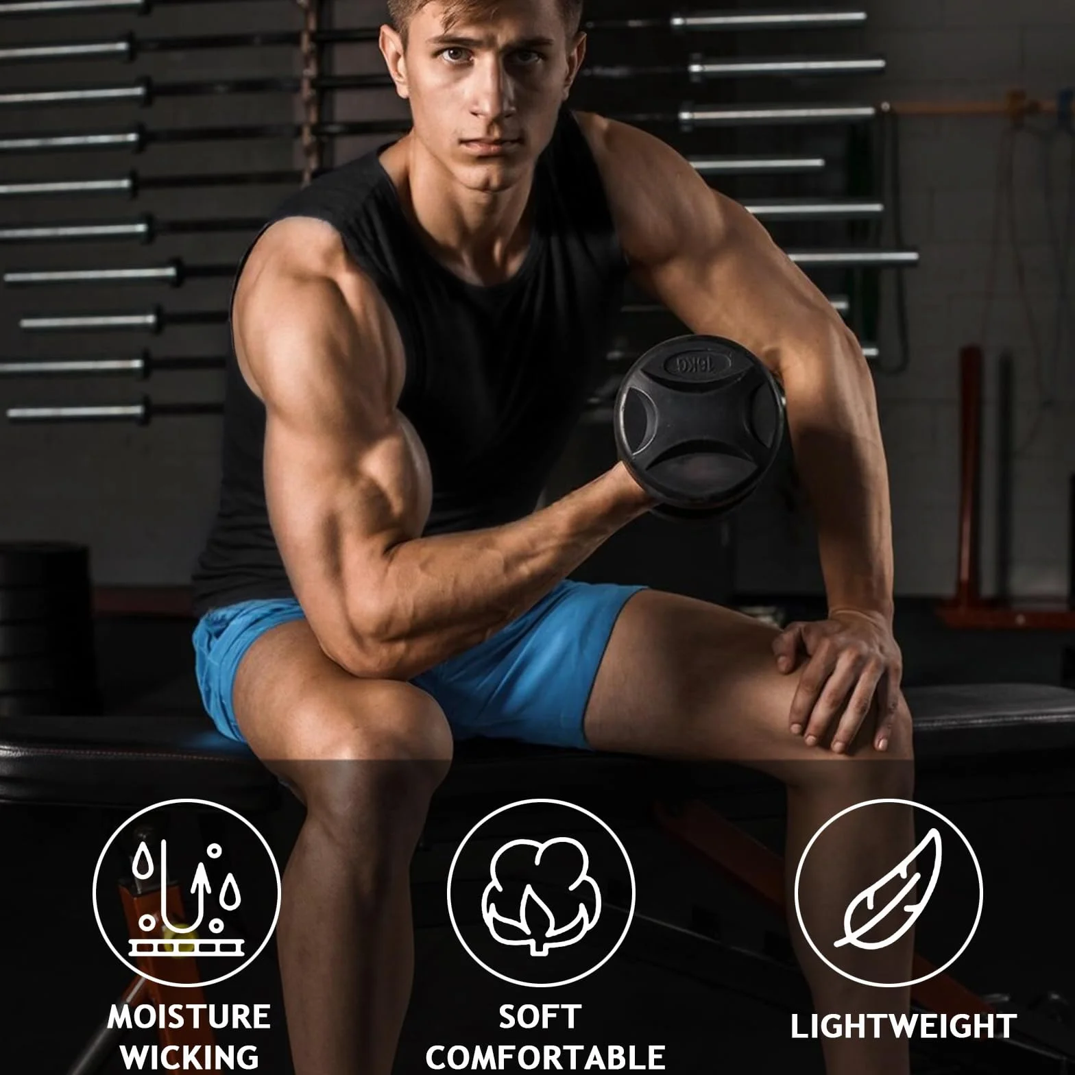 Męskie podkoszulki sportowe bez rękawów kamizelka treningowa podkoszulek na siłownię kulturystyka fitness sport odzież sportowa