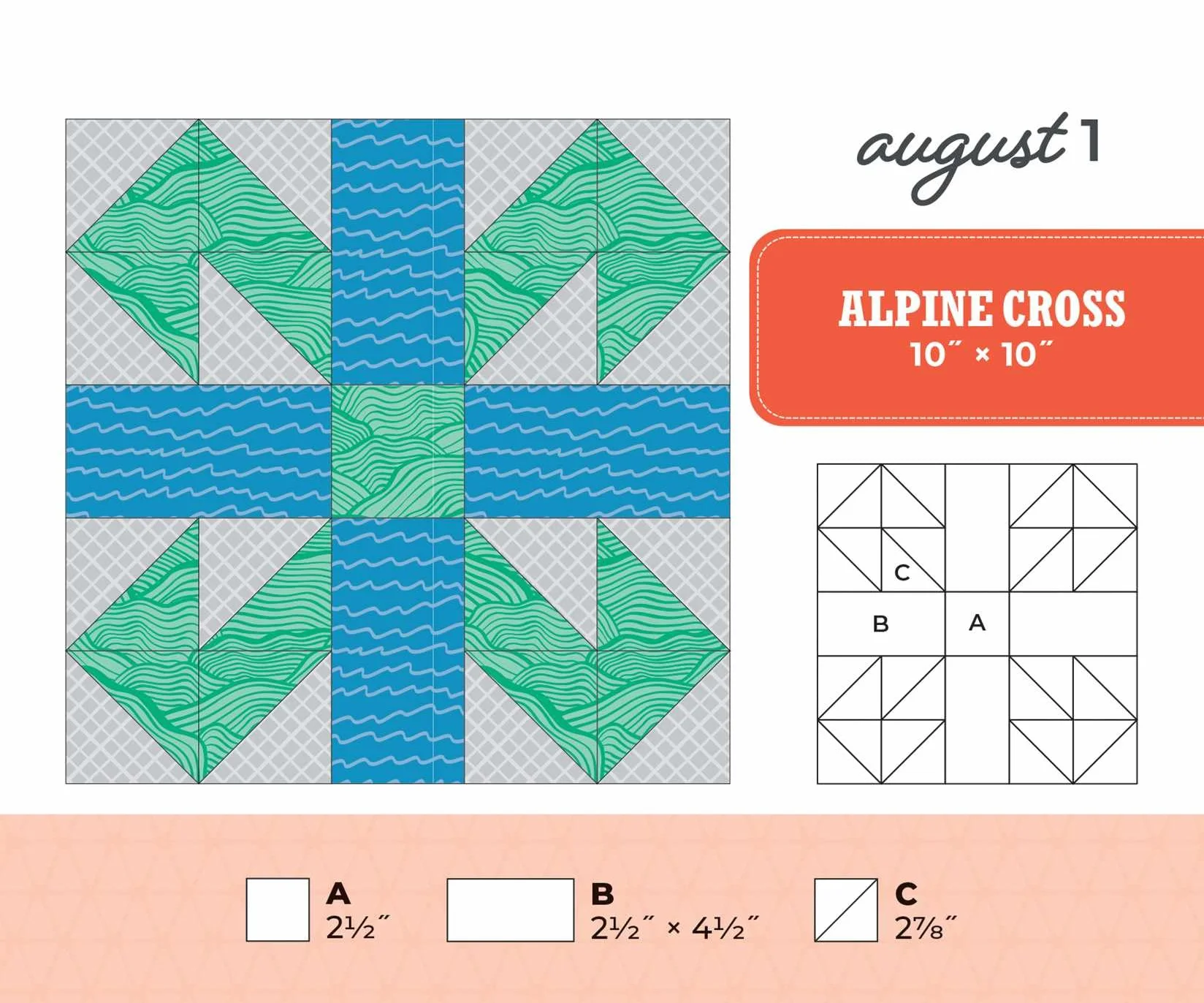Quilter's New Perpetual Block-A-Day Calendar
