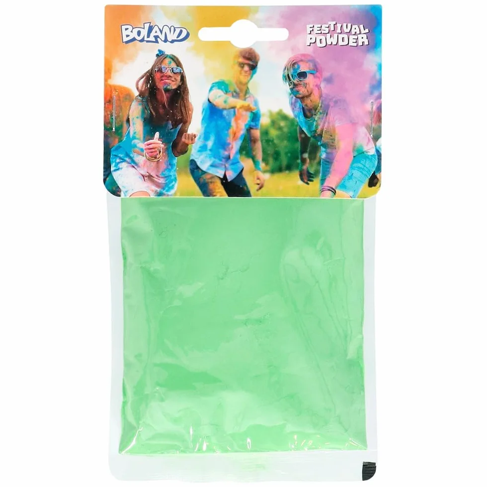 Boland - Festival Powder, zestaw 3 kolorowych proszków Holi, akcesorium na CSD lub imprezę tematyczną