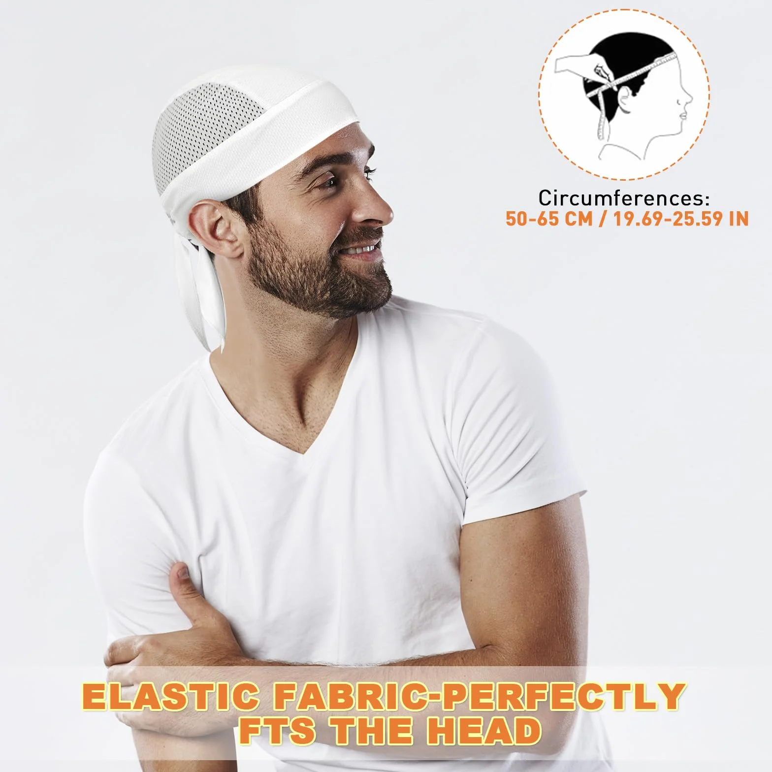 YANIKY Bandany czapki z czaszką dla mężczyzn, kobiet czapka z czaszką wkładka kask czapka kolarska Durags motocykl bandana odprowadzająca pot do szmatki