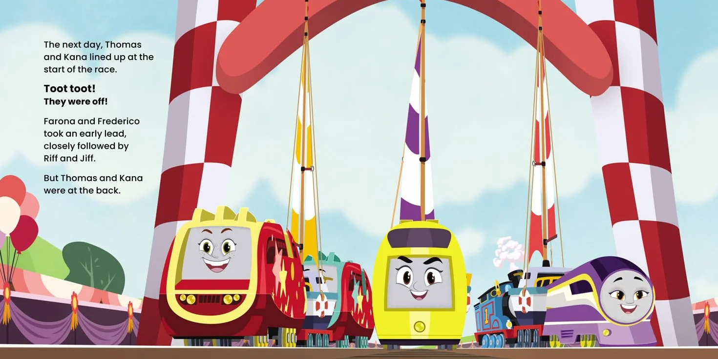 Thomas and Friends: Race for the Sodor Cup: A wonderful illustrated storybook for reading with young Thomas fans aged 2, 3, 4, 5 years old