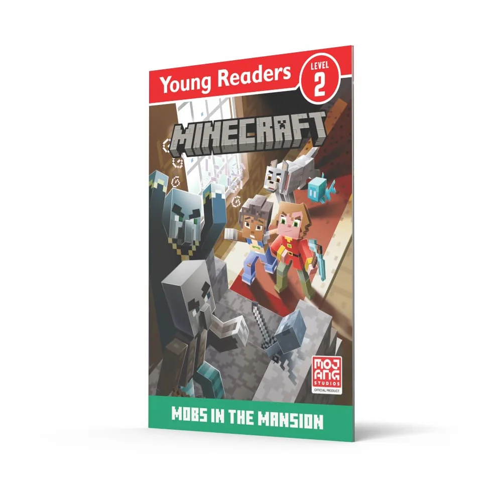 Minecraft Young Readers: Mobs in the Mansion!: An official Minecraft illustrated children’s gaming adventure for young, struggling or reluctant readers and kids who love video games!