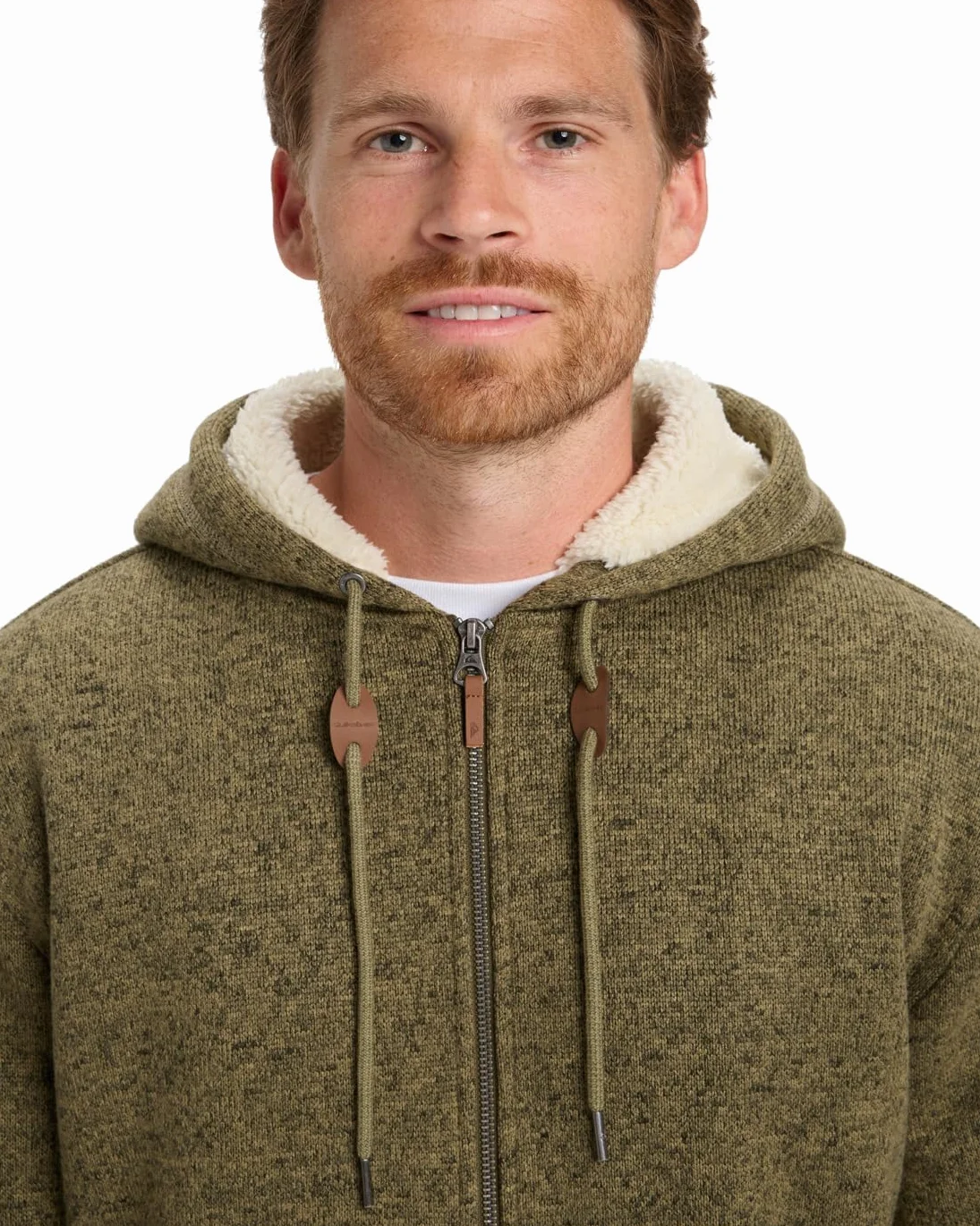 Quiksilver Keller Sherpa Sweter polarowy Beżowy XL