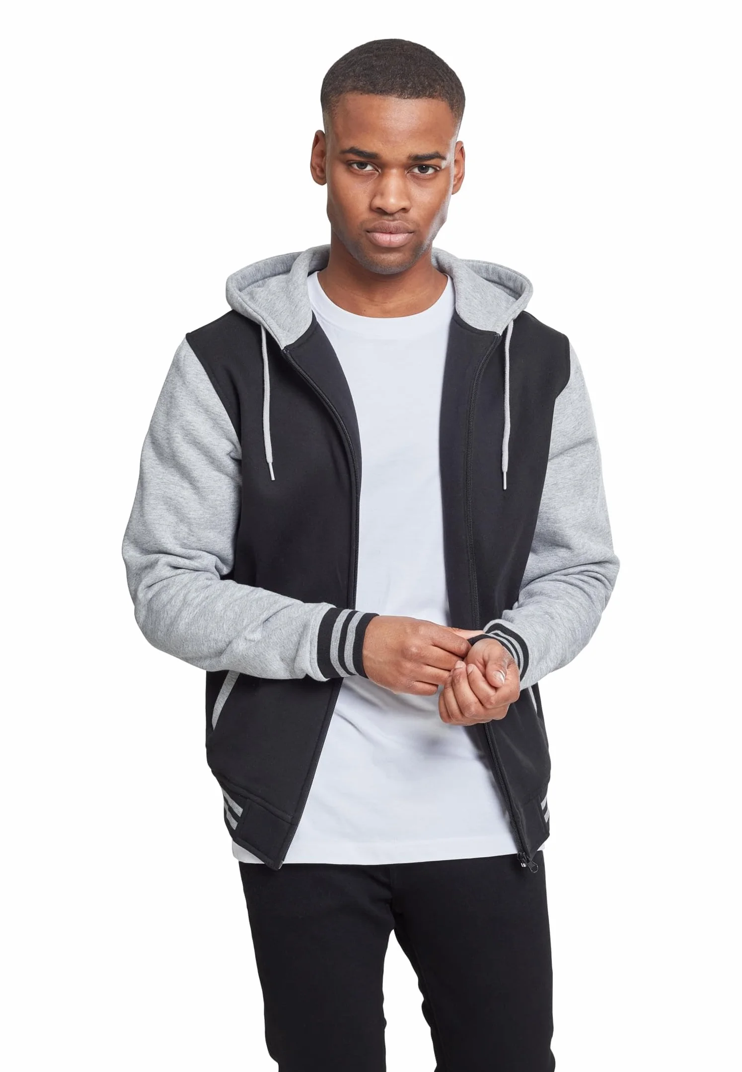 Urban Classics Bluza z kapturem Mężczyźni 2-tone Zip