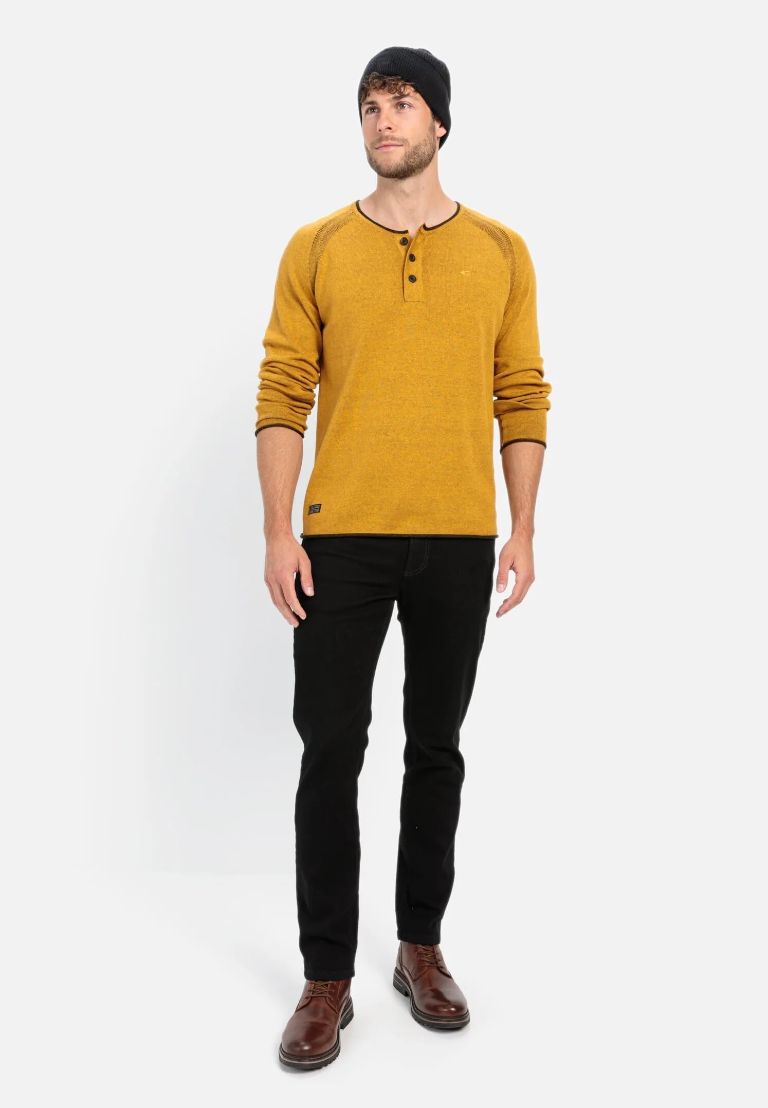 camel active Sweter pullover Mężczyźni 409540-4k02