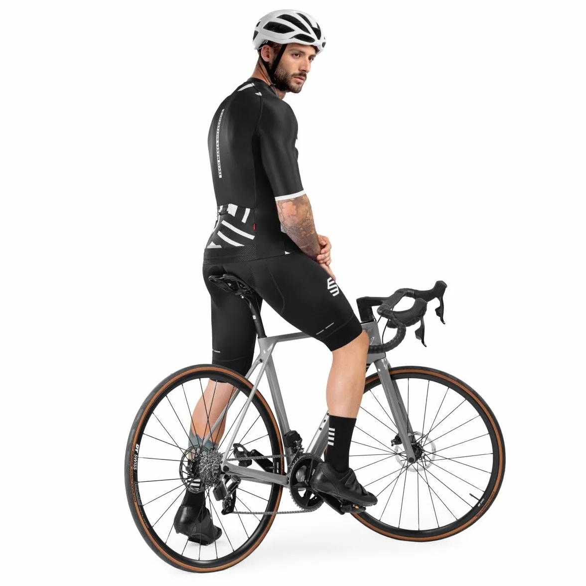SIROKO - Spodenki Rowerowe Siroko BX Resistance - XS - Czarny