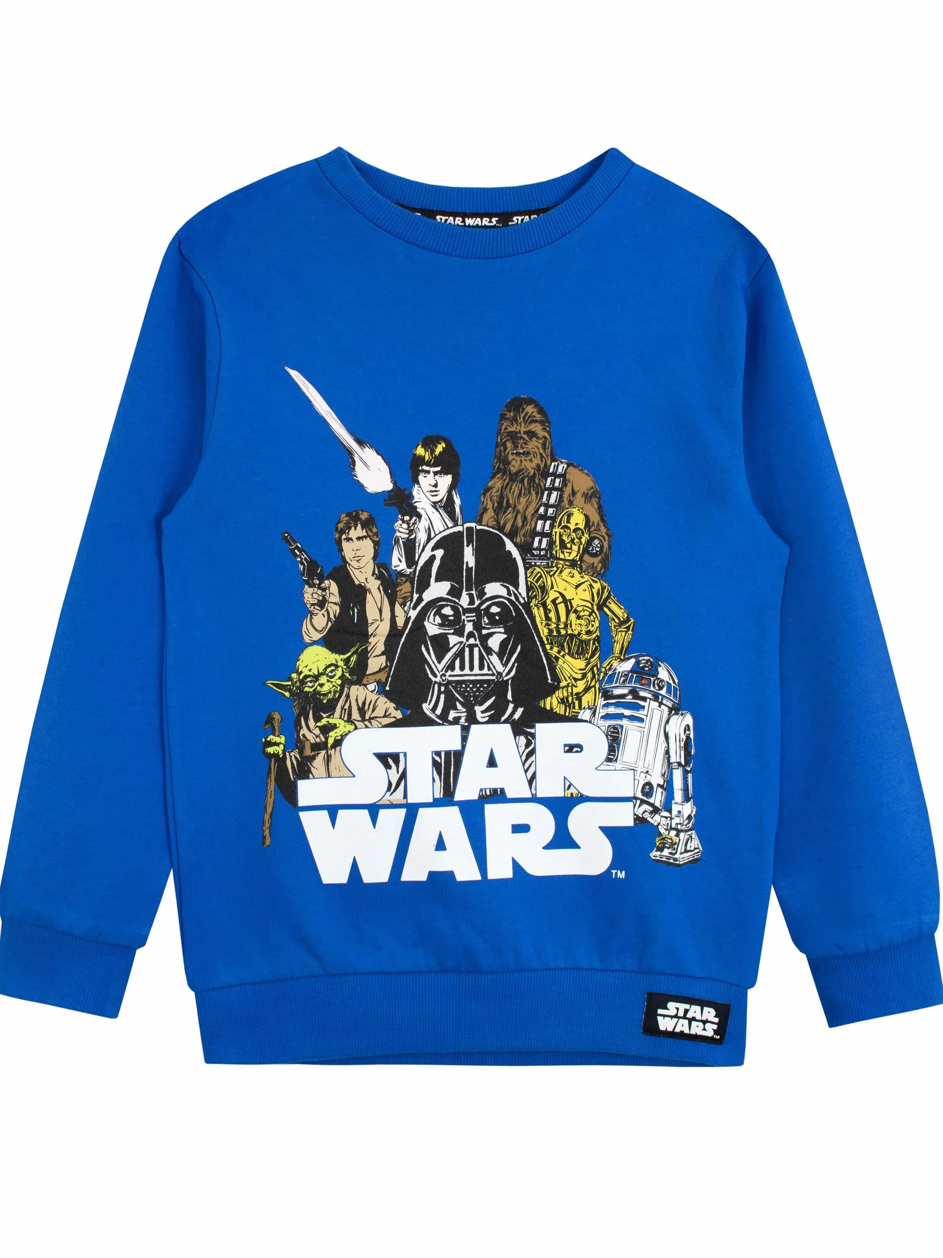 r Wars chłopięca bluza Darth Vader Yoda R2D2 Chewbacca sweter dla dzieci
