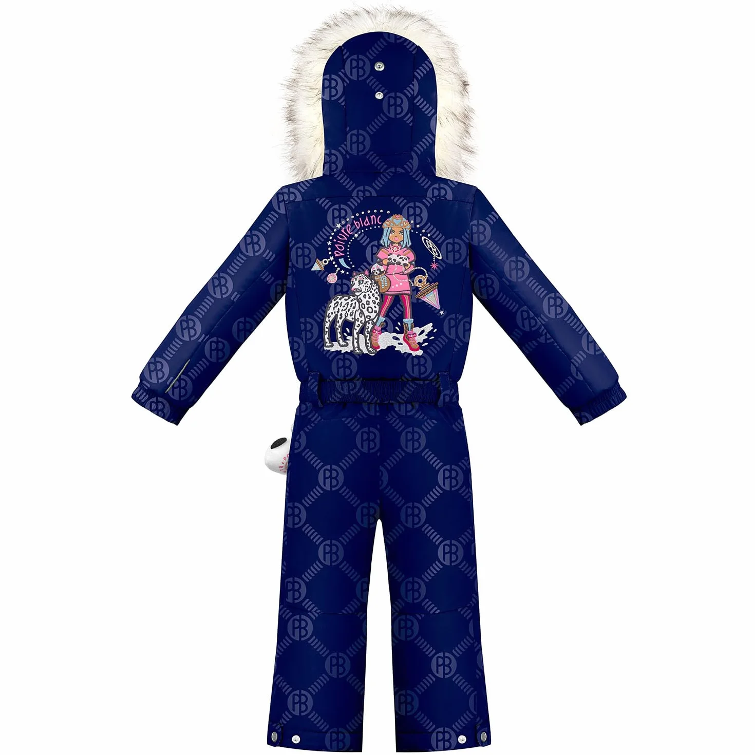 Poivre Blanc - Kombinezon narciarski 1030 Embo Infinity B Girl - Rozmiar 8 lat - Niebieski, Niebieski