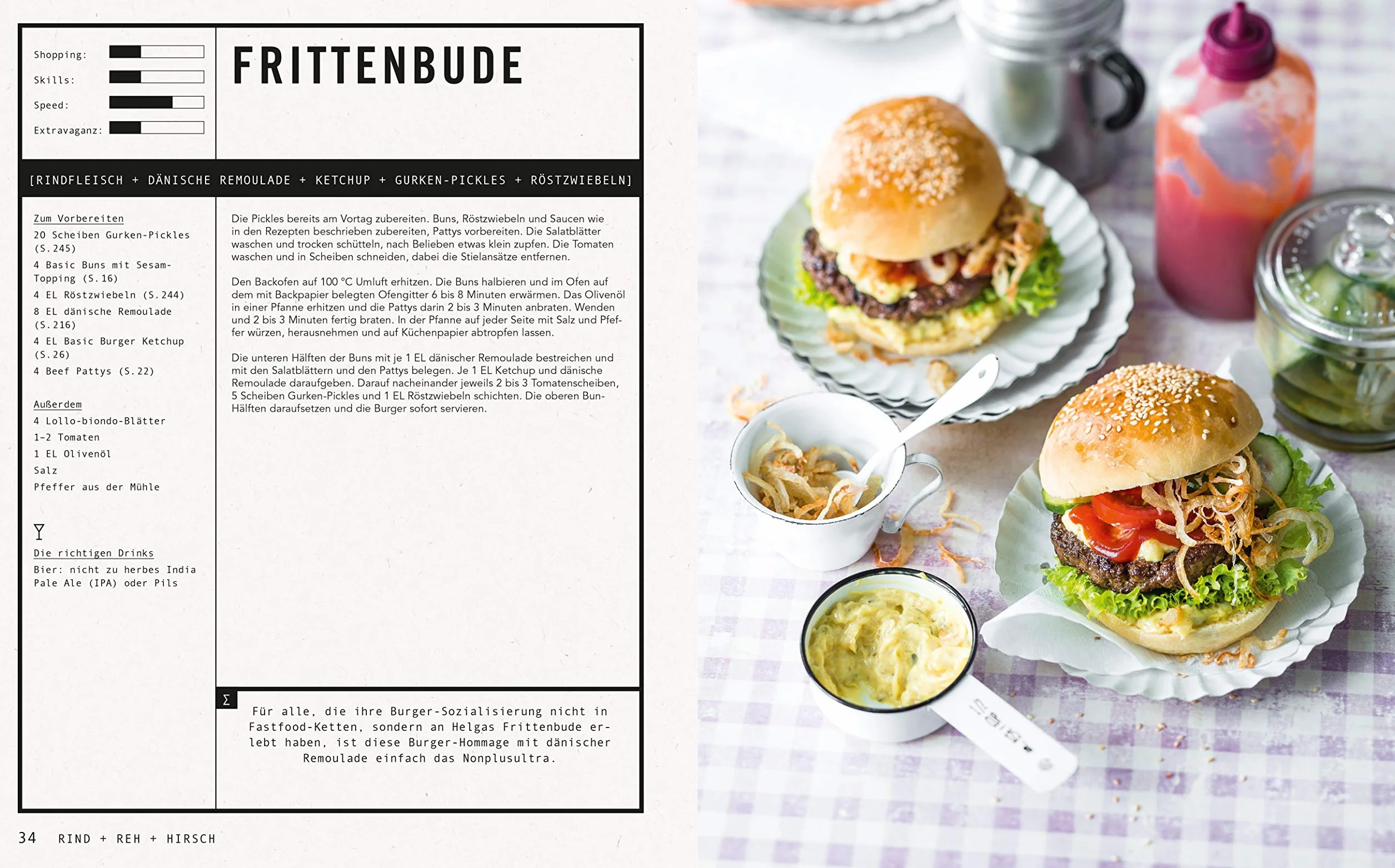 Die Burger-Formel: 70 Burger + 60 Extras = genialer Geschmack
