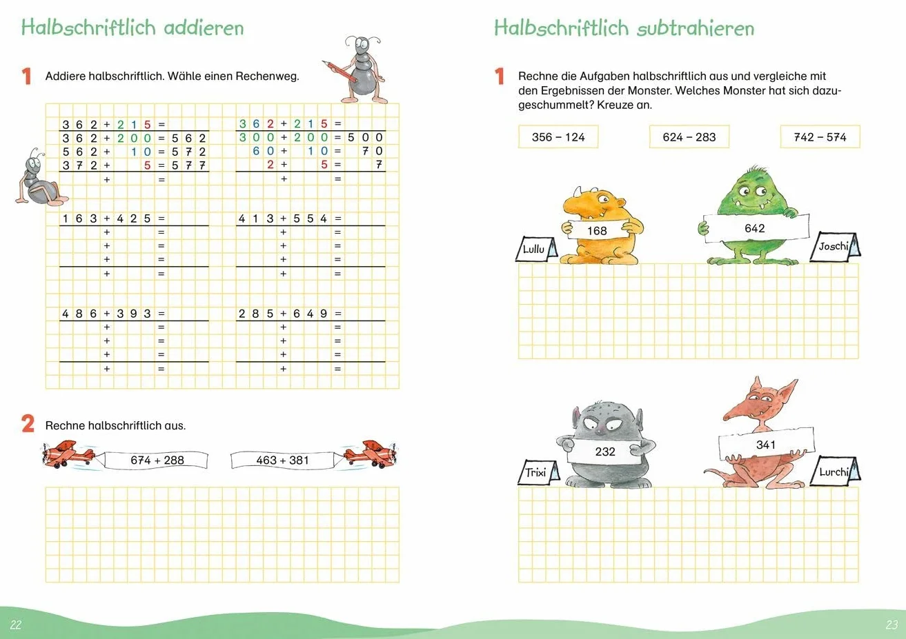 Fit für Mathe 3. Klasse. Mein Übungsheft: Rechnen bis 1000, Grundrechenarten, Sachaufgaben und Geometrie wiederholen und üben. Am Lehrplan orientiert. Mit Lösungsheft und Stickerbogen