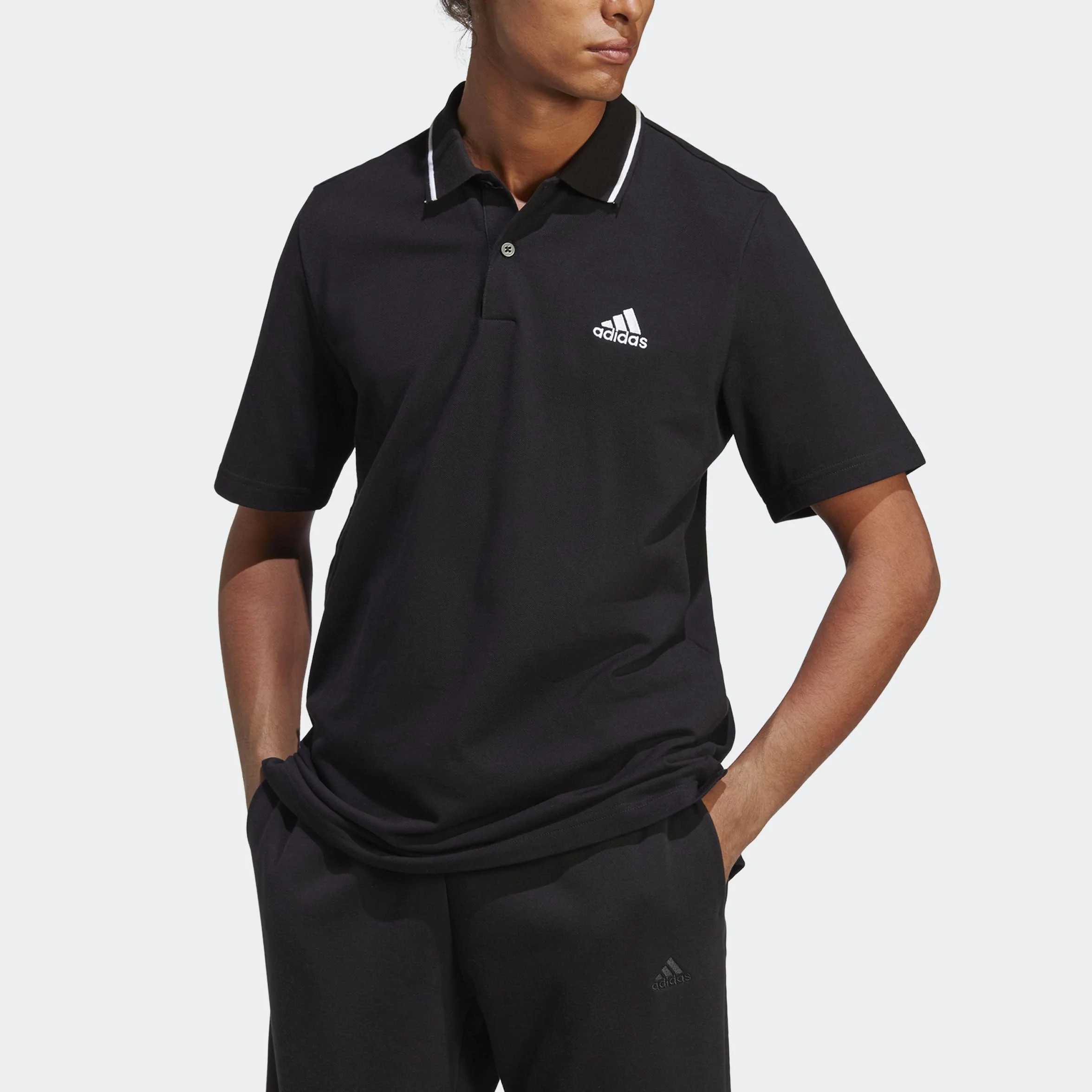 adidas Koszulka polo (krótki rękaw) Mężczyźni Essentials Piqué Small Logo Polo Shirt