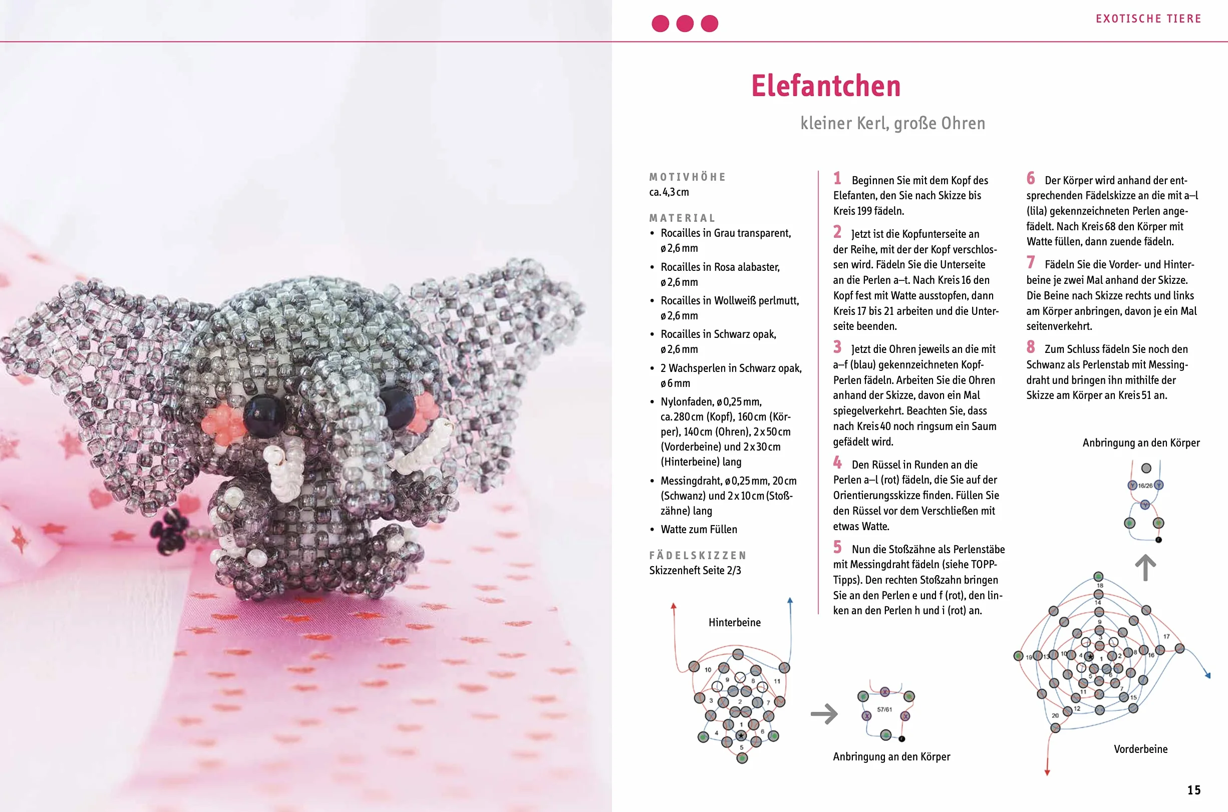 Perlen-Sweeties sooo kawaii (kreativ.kompakt): Japanische Perlenfiguren in neuer Technik: 4595