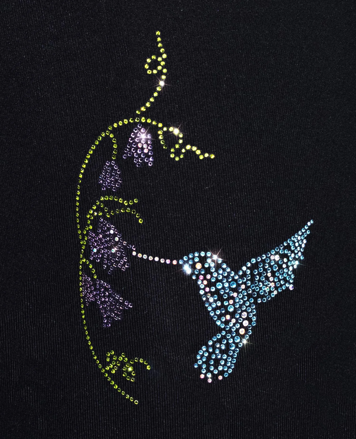 PARADICE WORLD BY SKATER FOR SKATERS Legginsy do jazdy na łyżwach Design pióro, Colibri, płatek śniegu lub jaskółki z kryształami AAA+