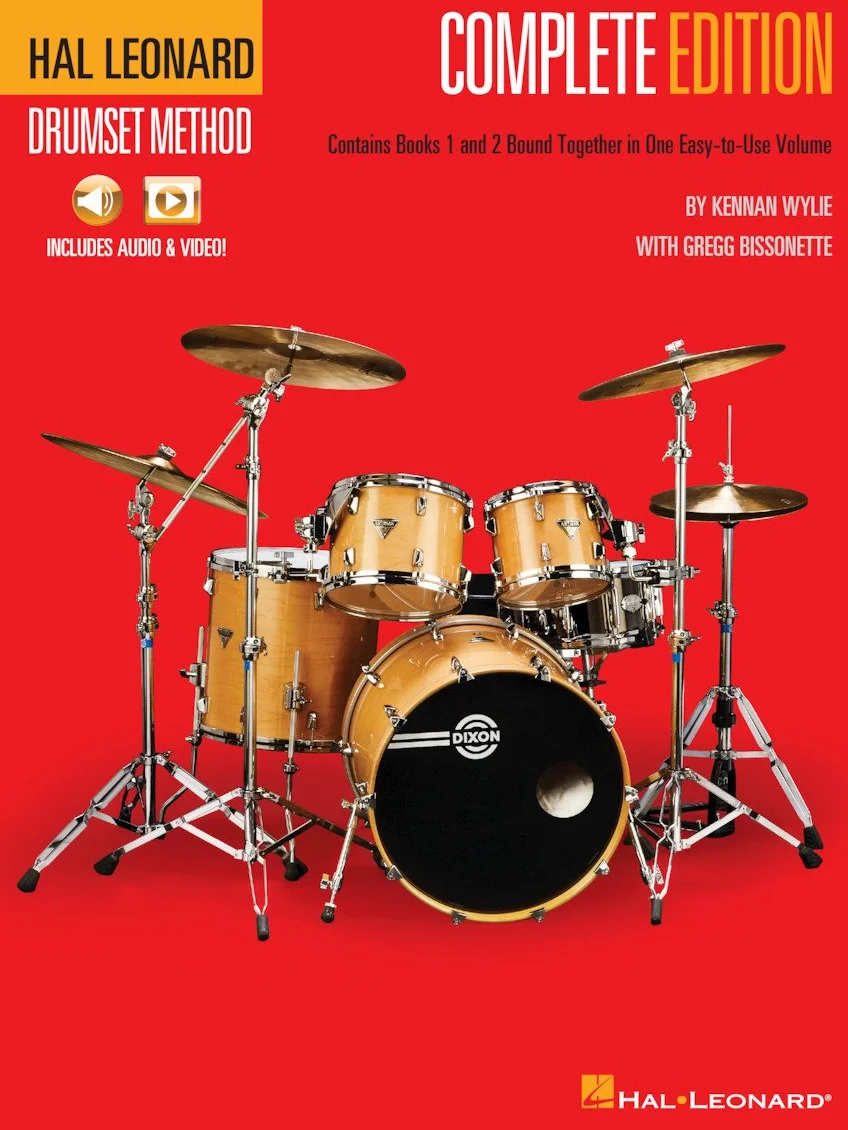 Hal Leonard Drumset Method - Complete Edition (Book/Online Audio): Books 1 & 2 with Video and Audio