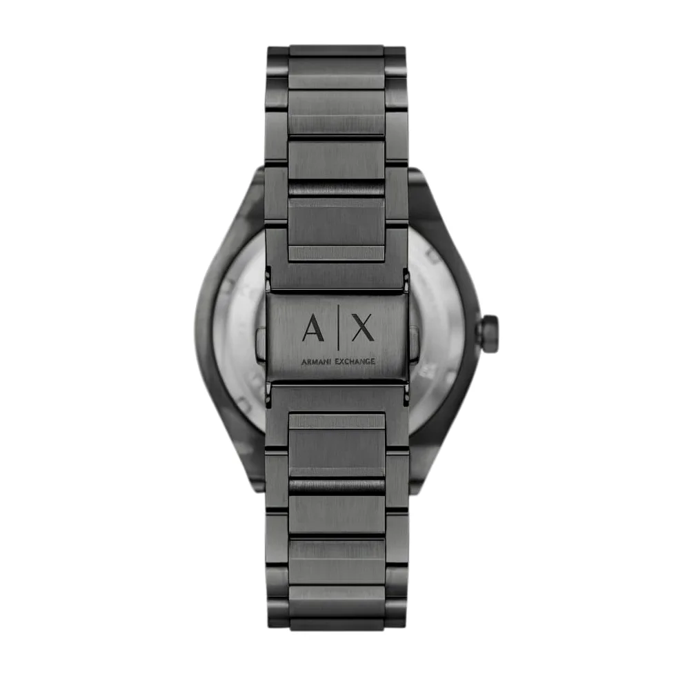 Armani Exchange Męski analogowy automatyczny zegarek z bransoletą ze stali nierdzewnej AX4195