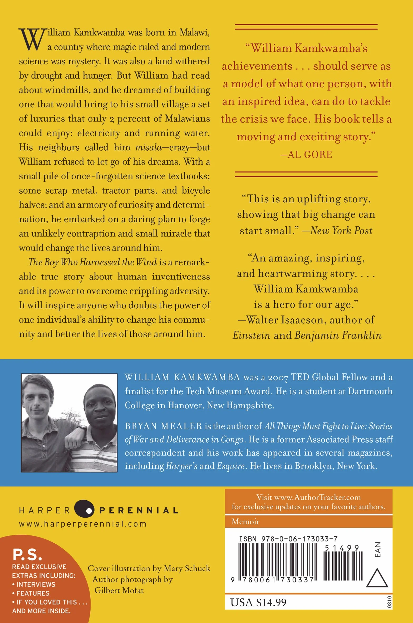 The Boy Who Harnessed the Wind: Creating Currents of Electricity and Hope