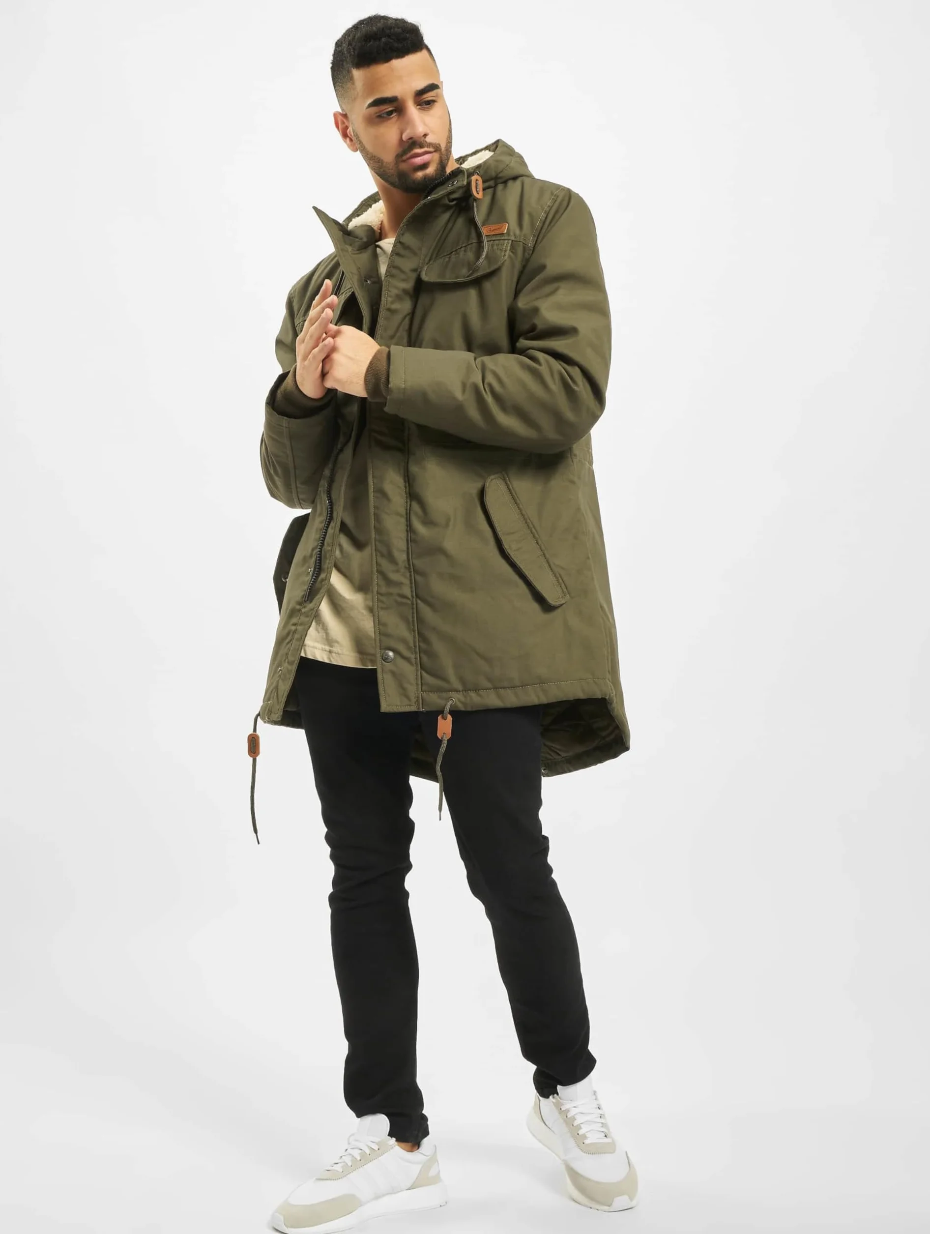 Brandit Brandit Marsh Lake Teddyparka męska Marsh Lake Teddyparka Men Mężczyźni,oliwkowy,3XL
