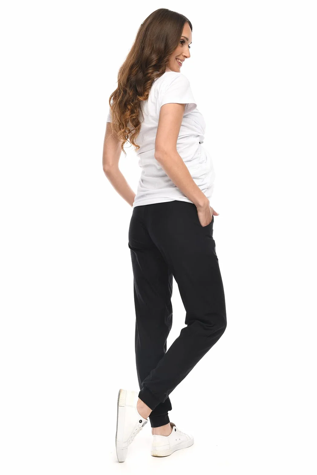 MijaCulture Casual spodnie ciążowe Amanda M010