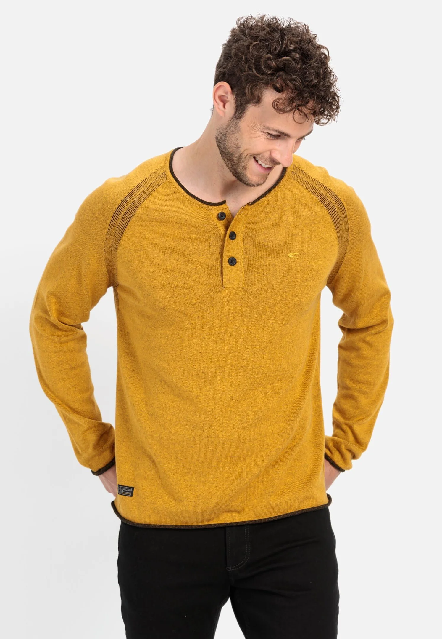 camel active Sweter pullover Mężczyźni 409540-4k02