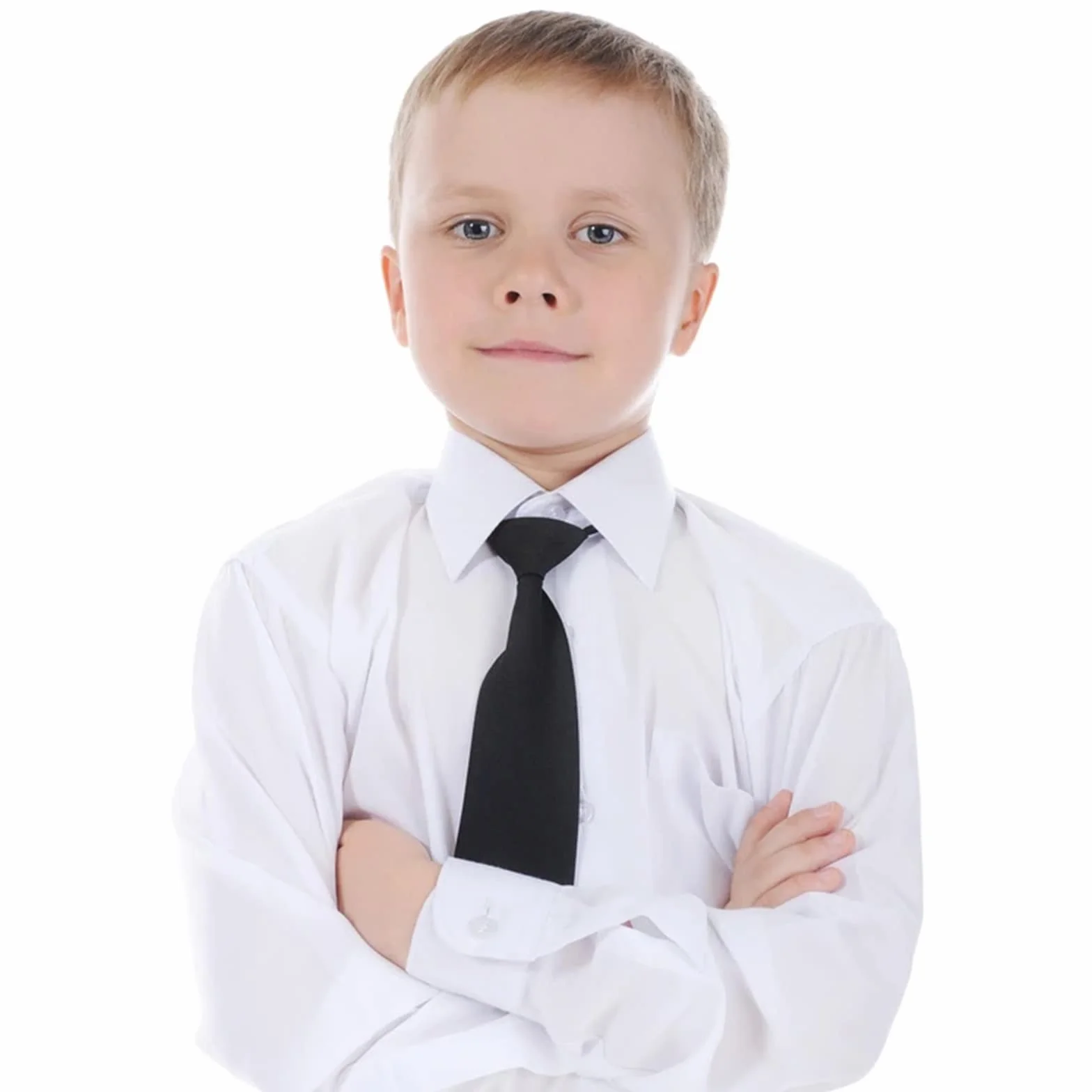 Yolev 2 szt. czarny krawat na zamek błyskawiczny dla dzieci klipsy krawaty jednolity jednolity wstępnie zawiązany regulowany pasek na szyję krawat na ślub ukończenie szkoły odpowiedni 7-11 lat,
