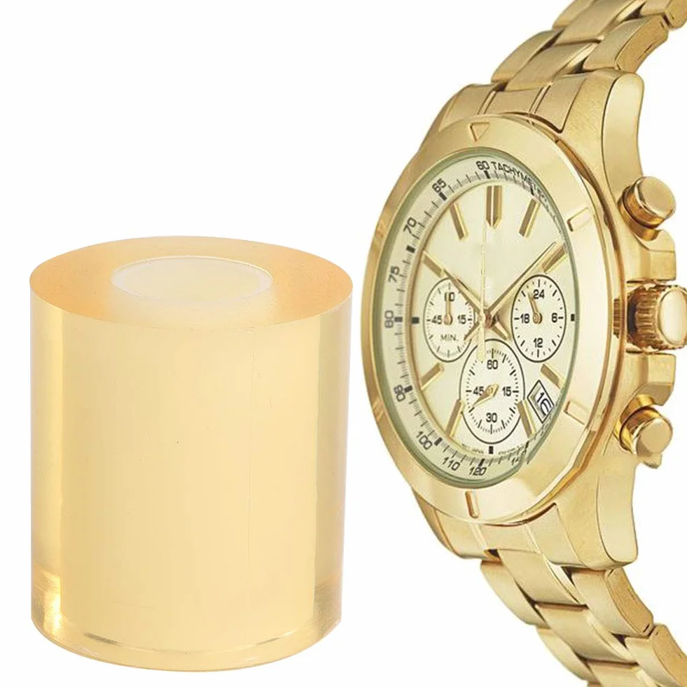8cm Folia ochronna do zegarka, antystatyczna, przezroczysta folia ochronna Zegarek Zegar Biżuteria Protector Band Watch Series Screen Protector