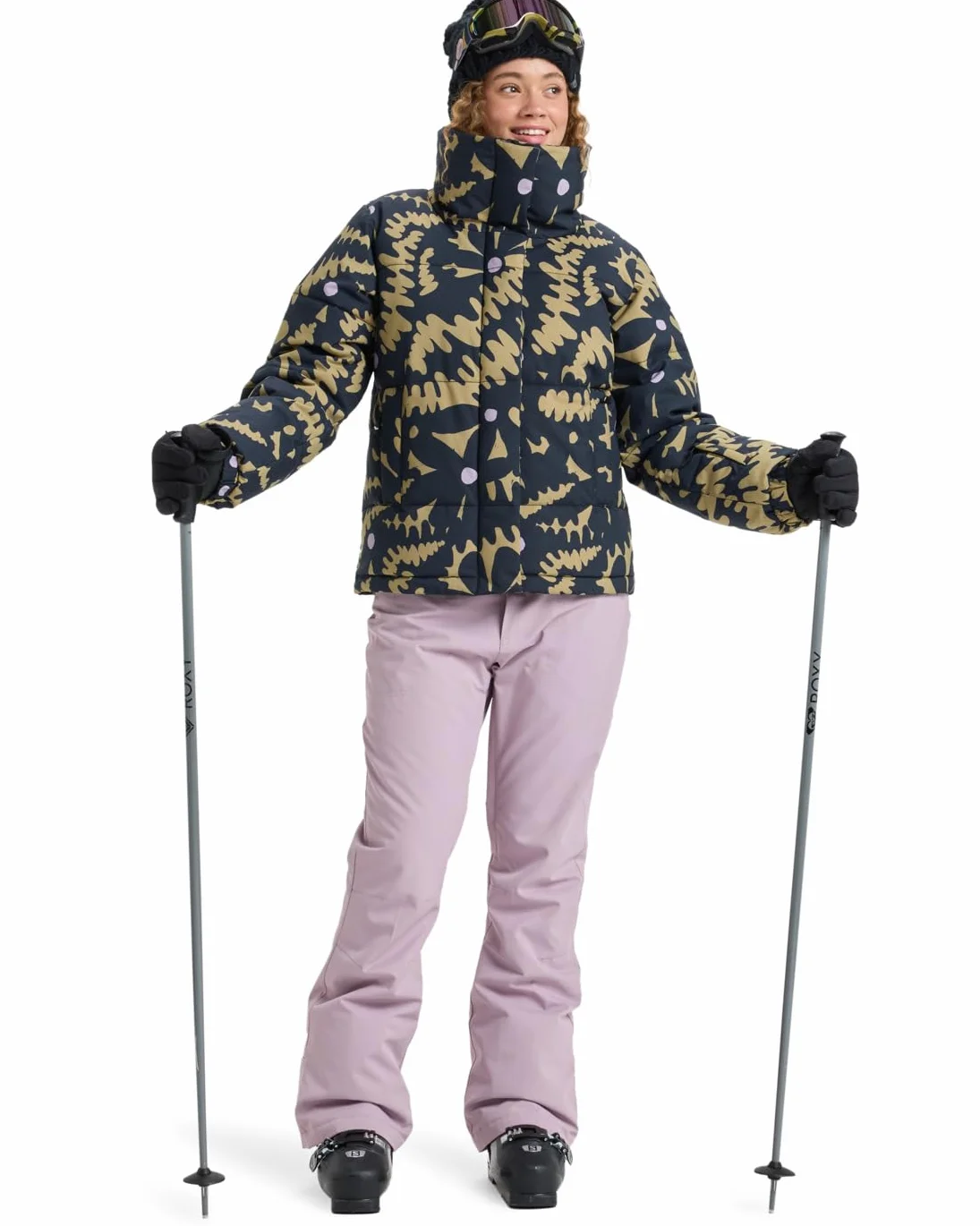 Roxy Kurtka Snow Winter Rebel Kurtka Beżowa S