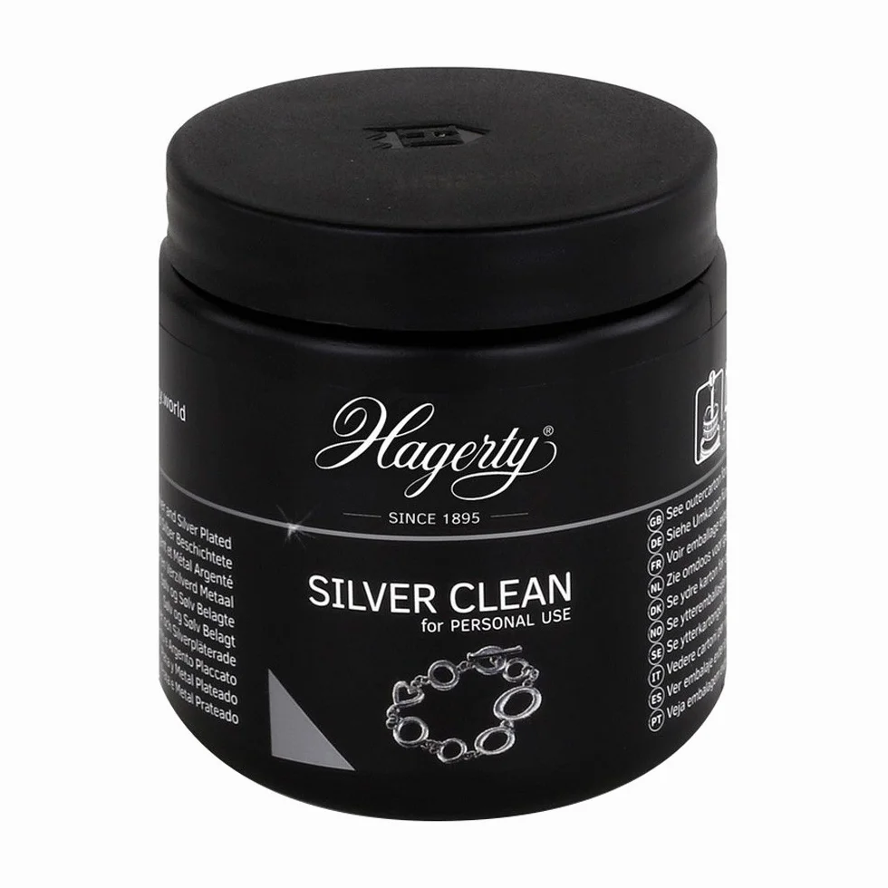 Hagerty Silver Clean 170 ml - Kąpiel do Czyszczenia Biżuterii Srebrnej i Posrebrzanej